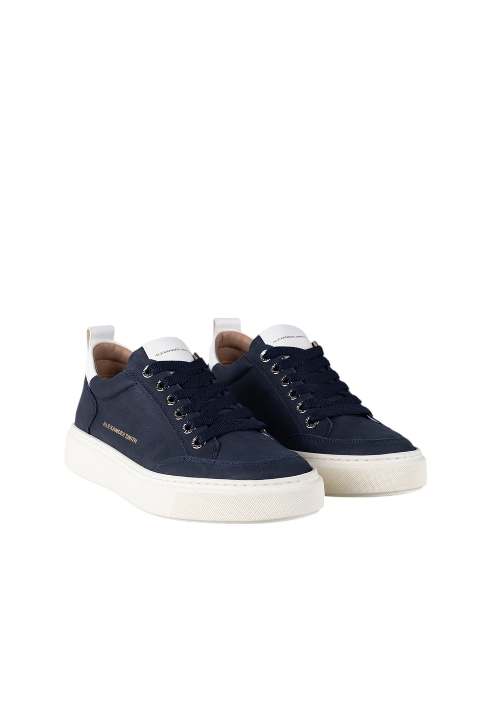 ALEXANDER SMITH asbcbdm-3258-lwt Alexander Smith Uomo Pelle Blu - 2