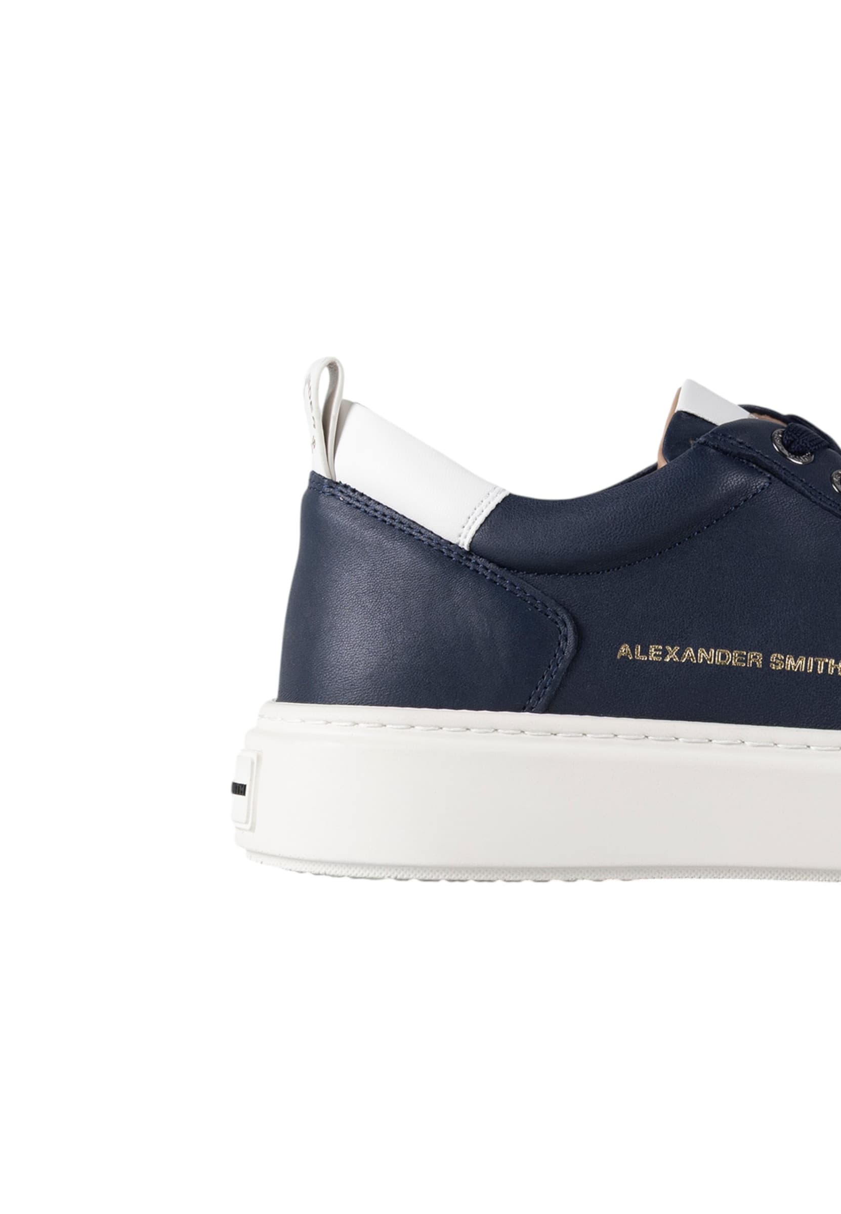 ALEXANDER SMITH asbcbdm-3298-lwt Alexander Smith Uomo Pelle Blu - 3