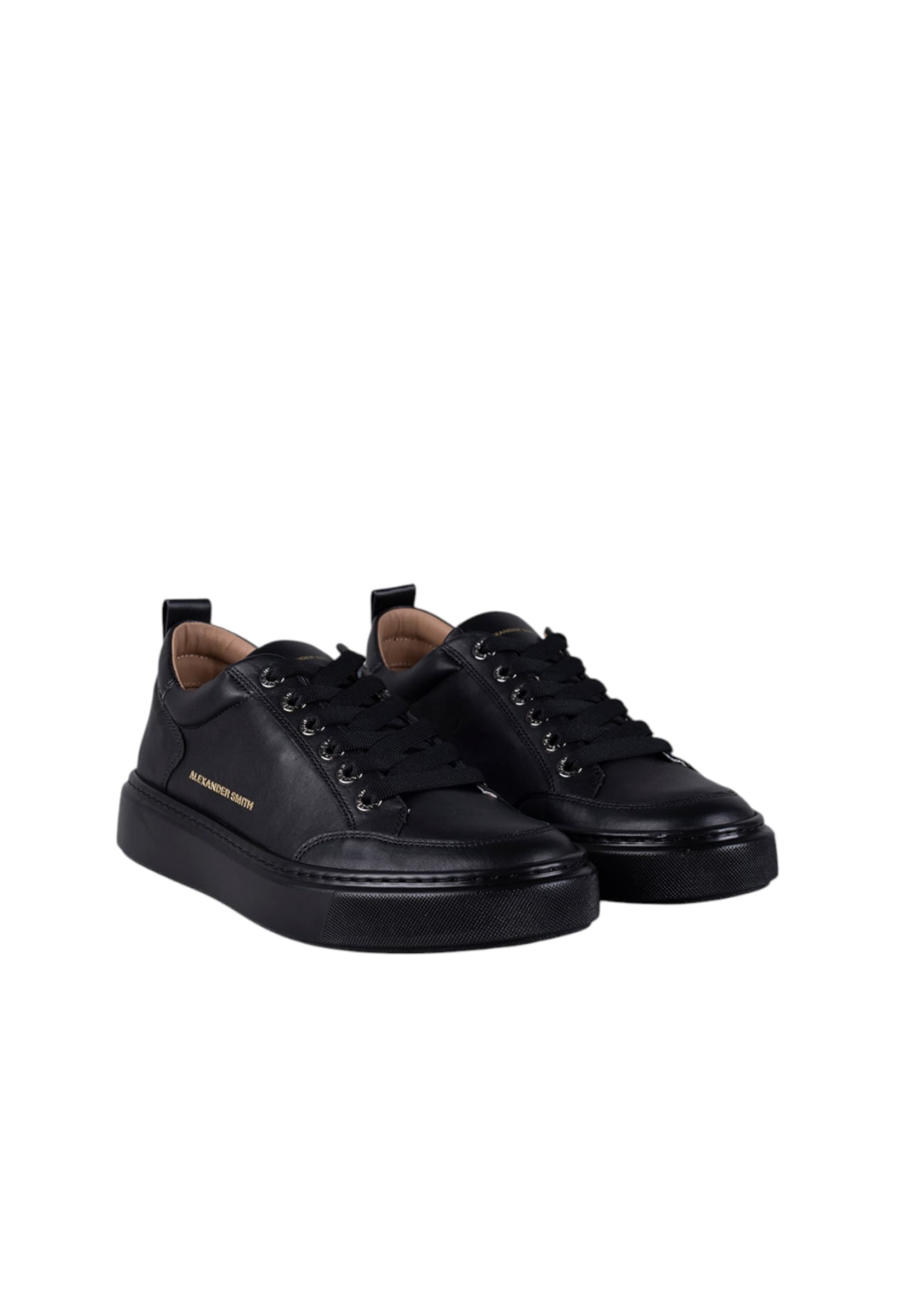 ALEXANDER SMITH asbcbdm-3264-tbk Alexander Smith Uomo Pelle Nero - 2