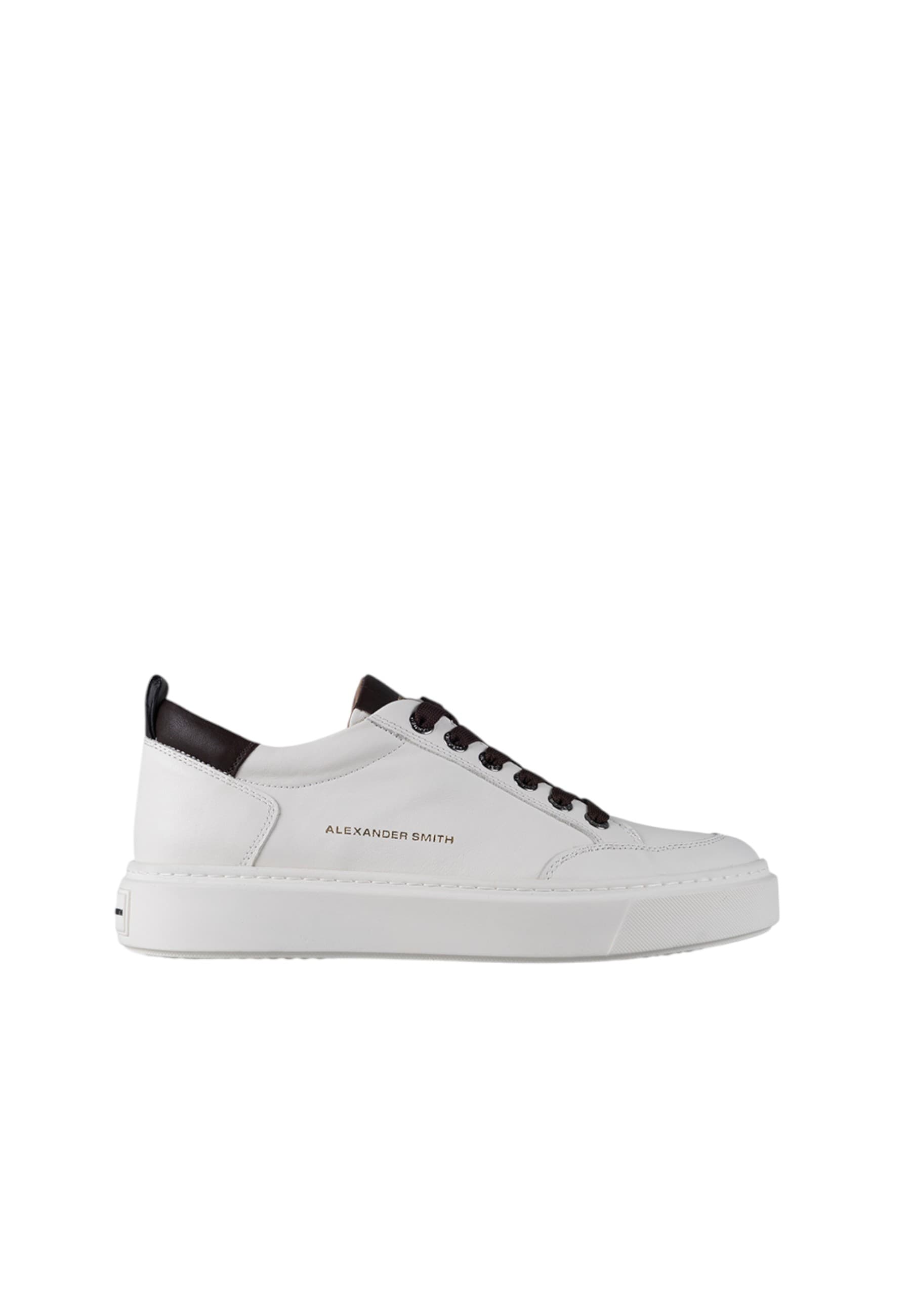ALEXANDER SMITH asbcbdm-3297-wdb Alexander Smith Uomo Pelle Bianco - 6