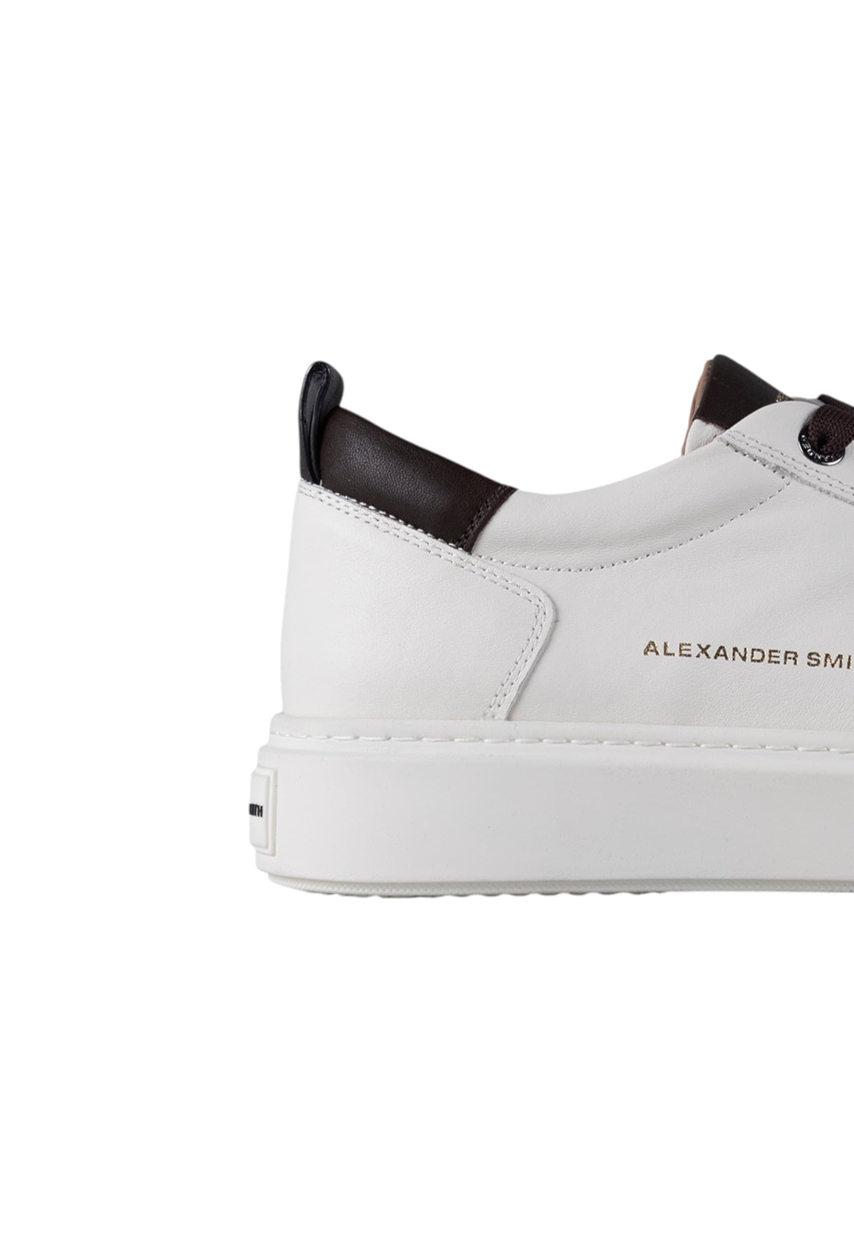 ALEXANDER SMITH asbcbdm-3297-wdb Alexander Smith Uomo Pelle Bianco - 3