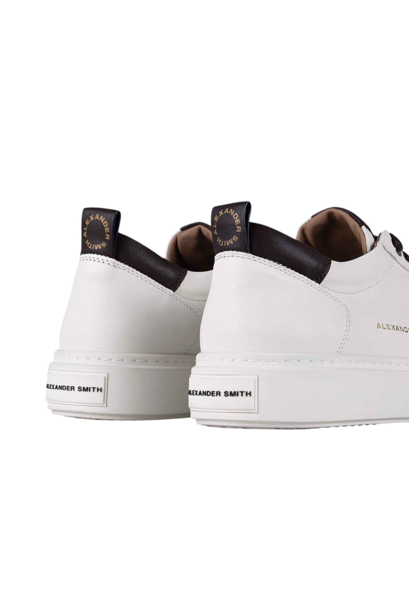 ALEXANDER SMITH asbcbdm-3297-wdb Alexander Smith Uomo Pelle Bianco - 4