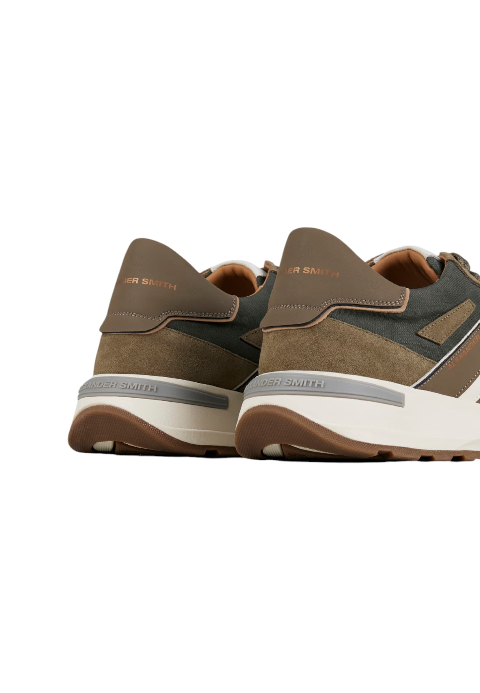 ALEXANDER SMITH asbclpm-3253-olv Alexander Smith Uomo Pelle Verde - 4