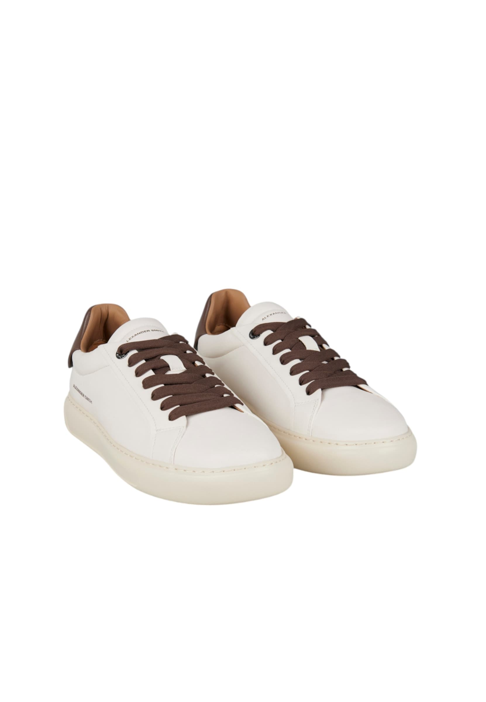 ALEXANDER SMITH asbcsom-3663-wbo Alexander Smith Uomo Pelle Bianco - 2