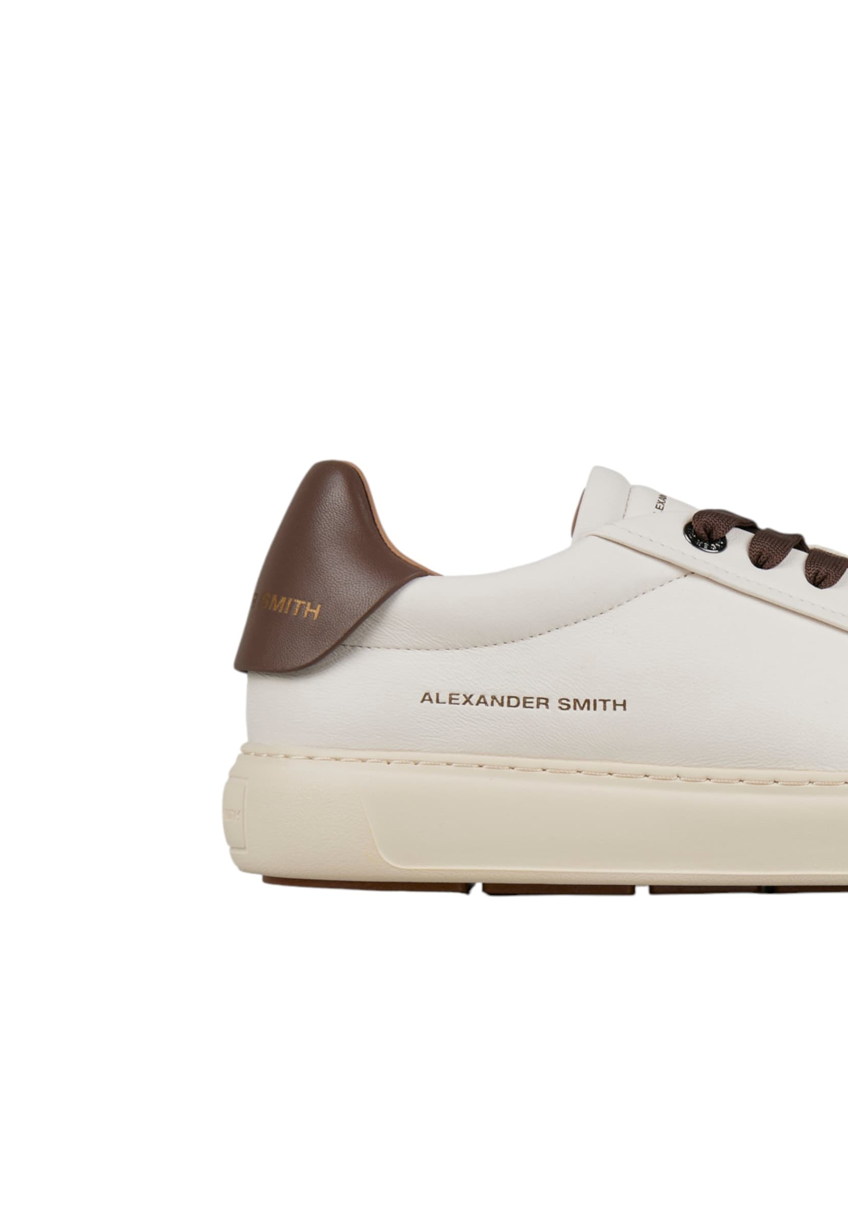 ALEXANDER SMITH asbcsom-3663-wbo Alexander Smith Uomo Pelle Bianco - 3