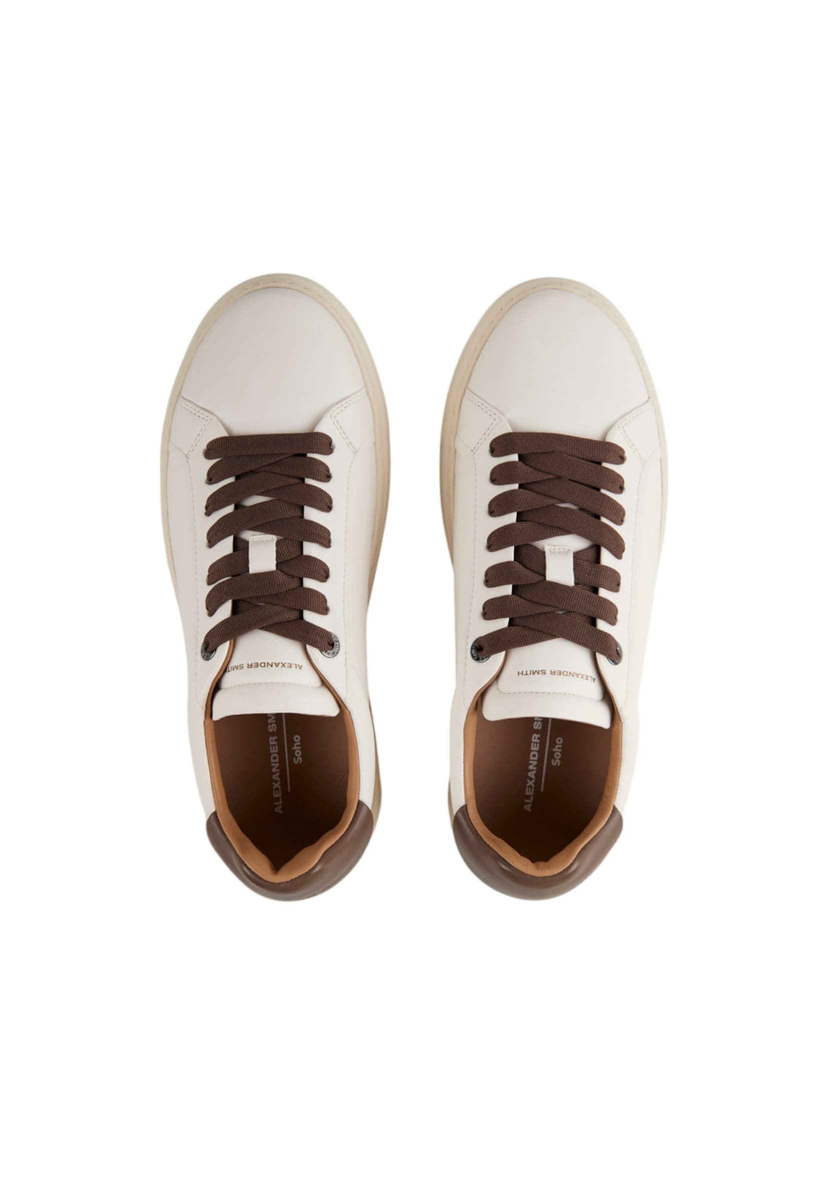 ALEXANDER SMITH asbcsom-3663-wbo Alexander Smith Uomo Pelle Bianco - 5
