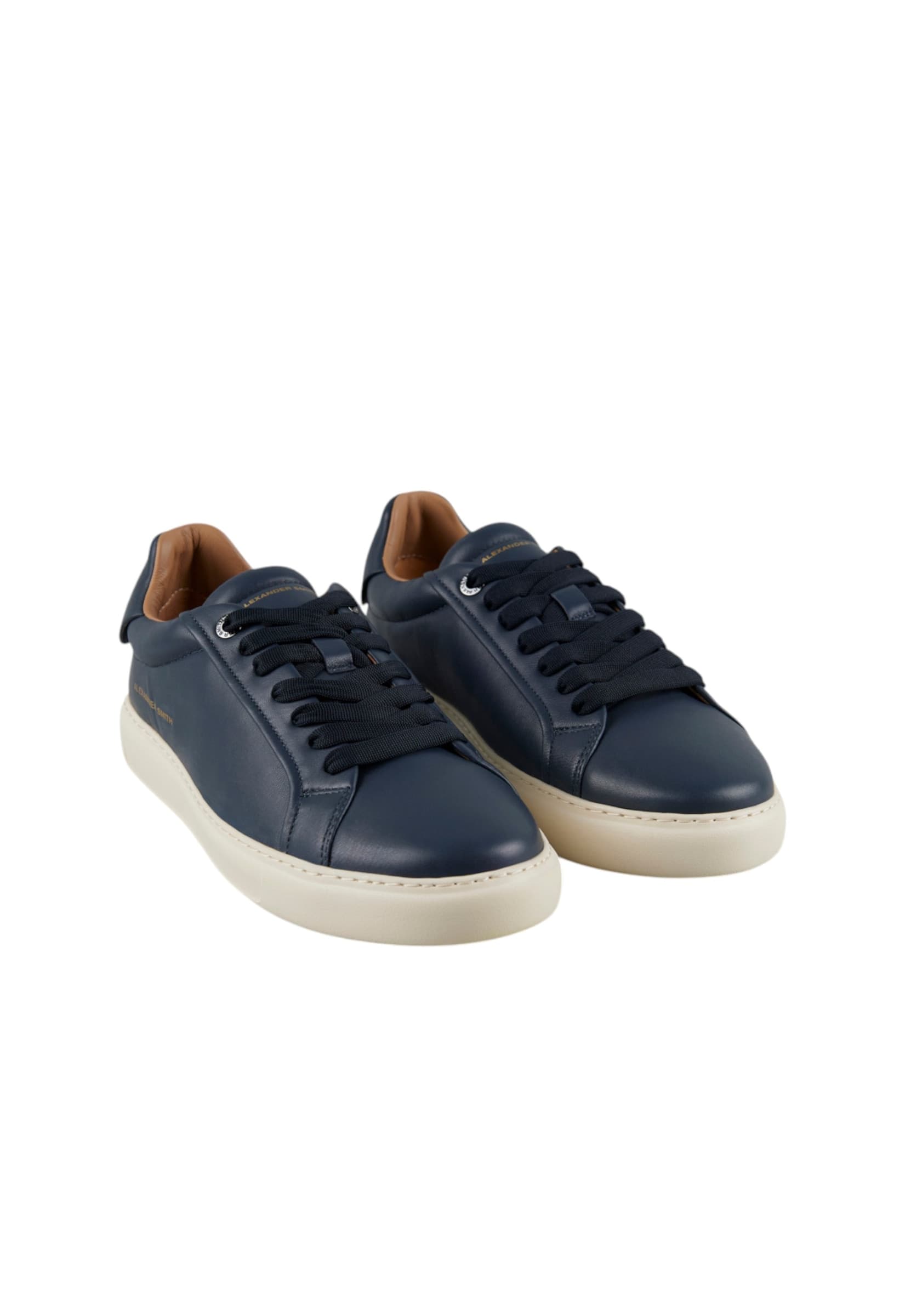 ALEXANDER SMITH asbcsom-3660-ble Alexander Smith Uomo Pelle Blu - 2