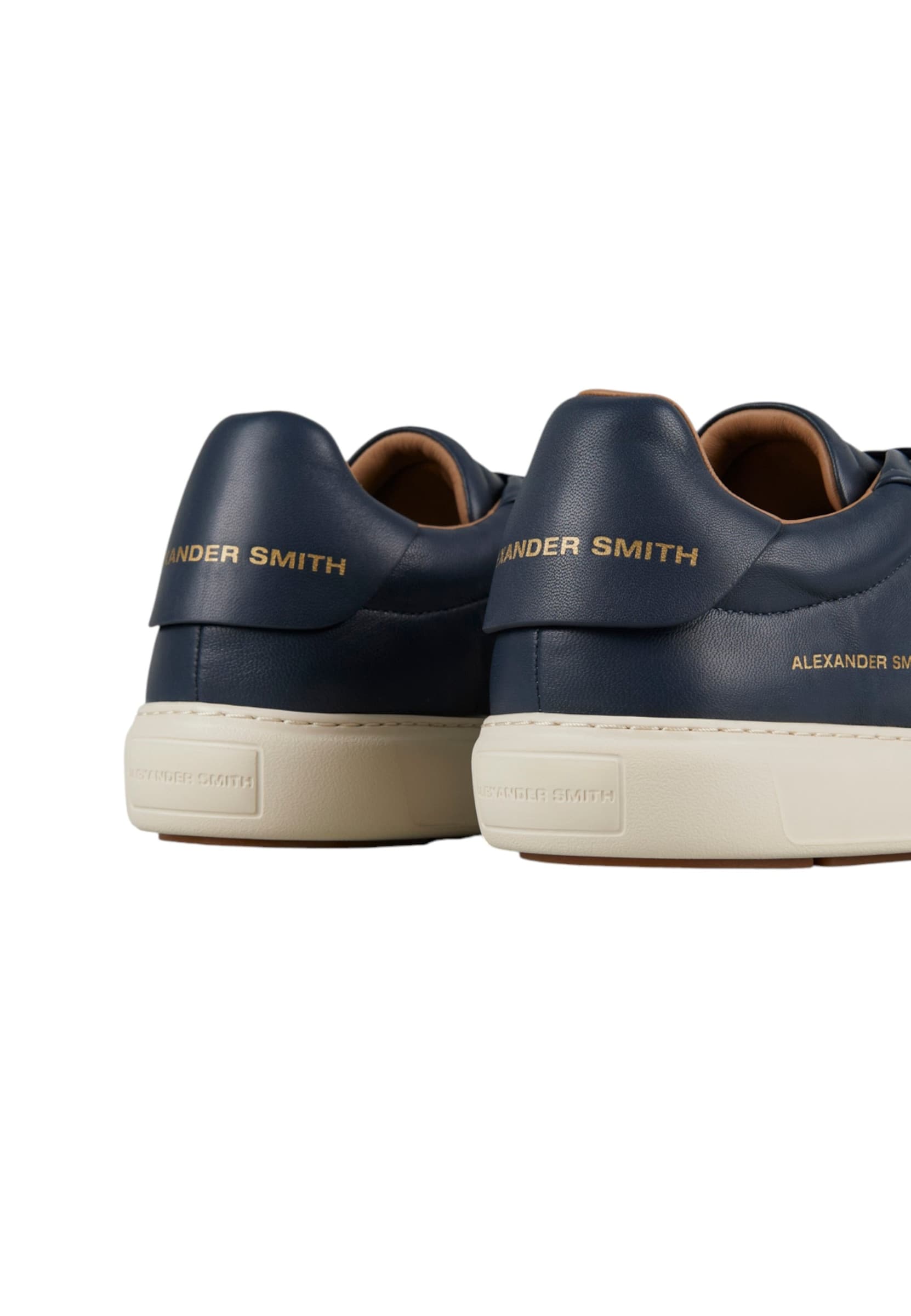ALEXANDER SMITH asbcsom-3660-ble Alexander Smith Uomo Pelle Blu - 4