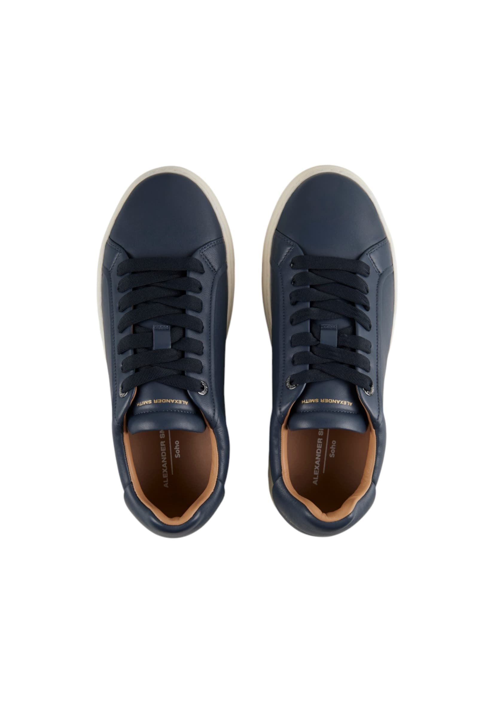 ALEXANDER SMITH asbcsom-3660-ble Alexander Smith Uomo Pelle Blu - 5