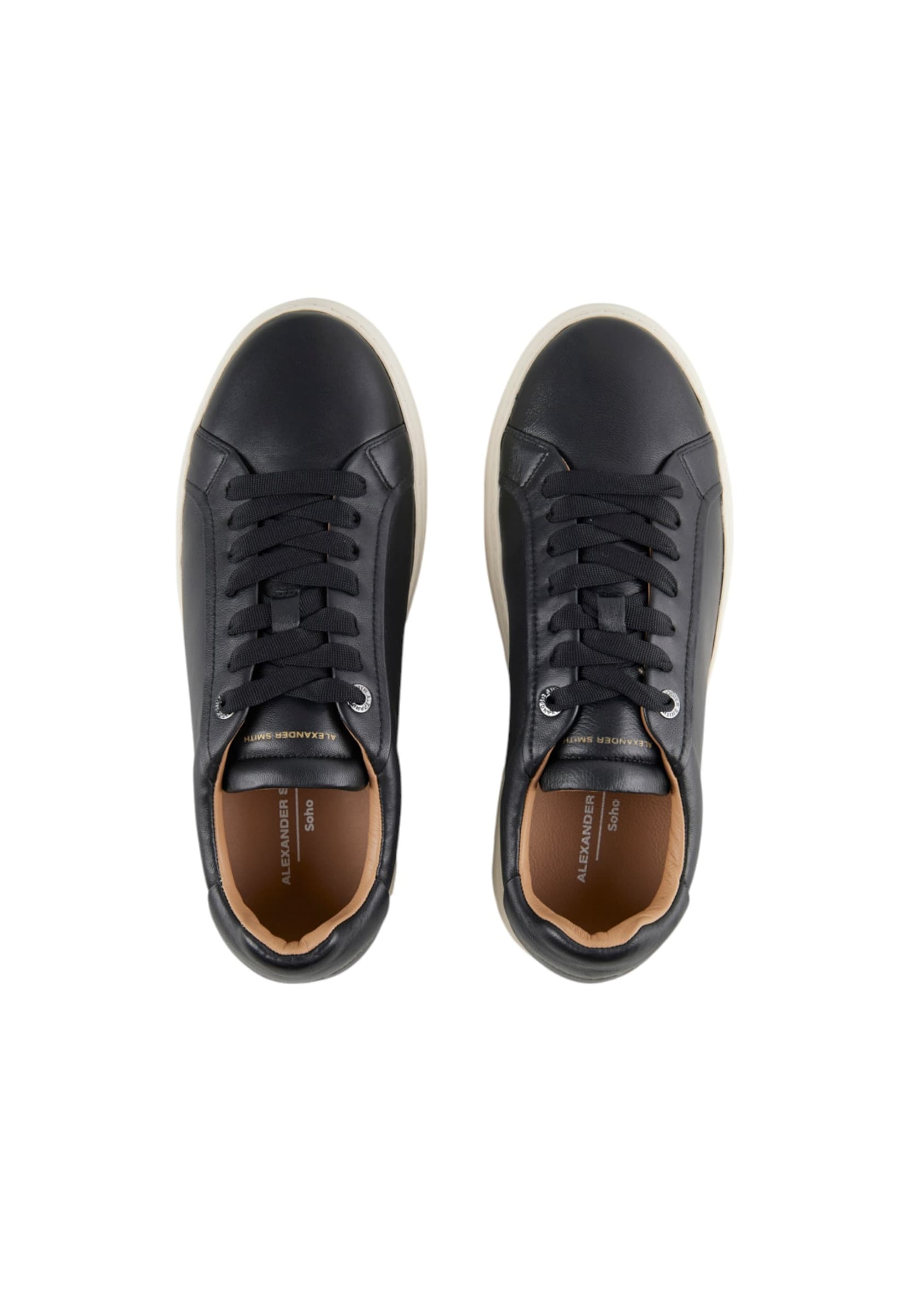 ALEXANDER SMITH asbcsom-3660-blk Alexander Smith Uomo Pelle Nero - 5