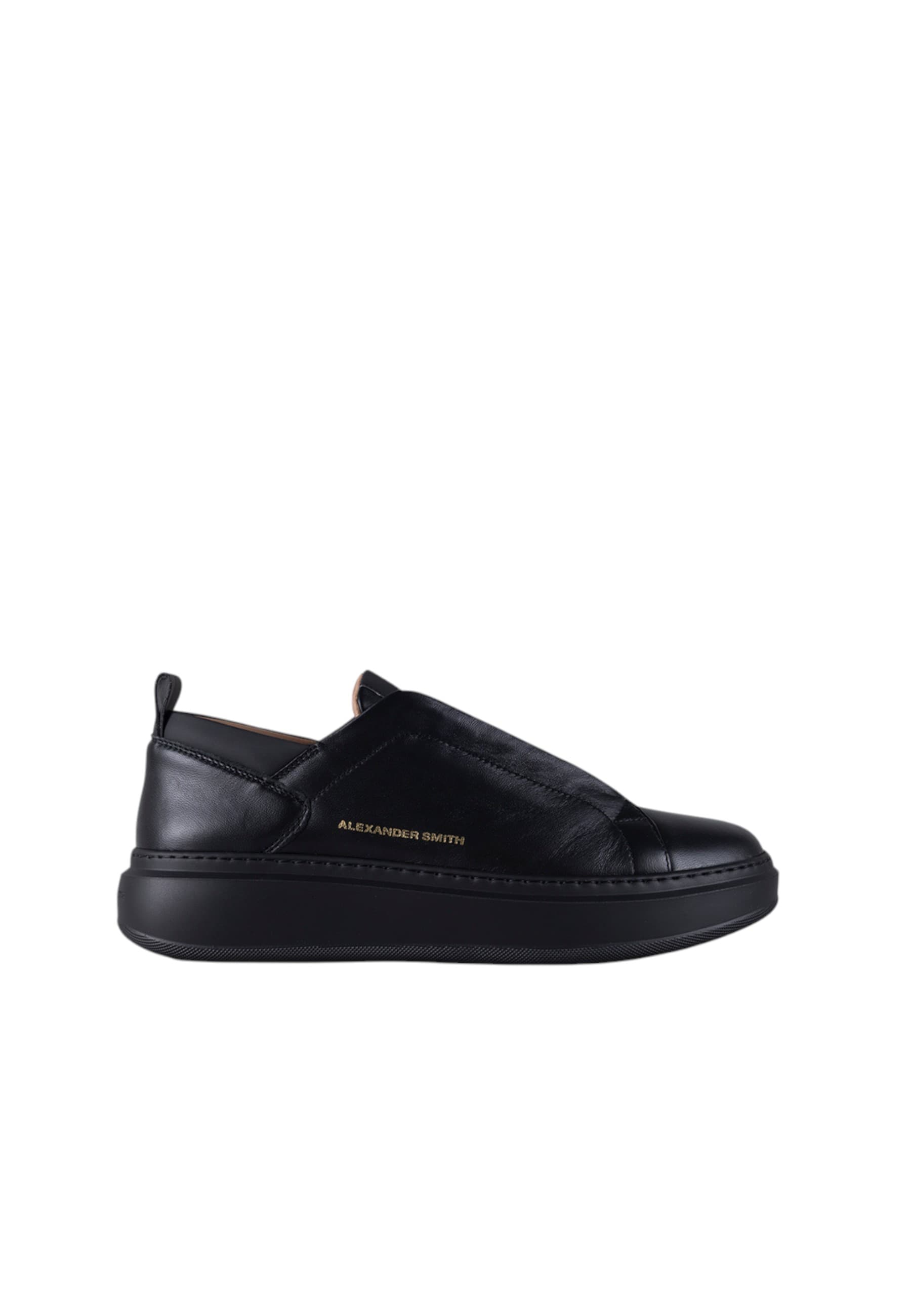 ALEXANDER SMITH asbcwlm-2383-tbk Alexander Smith Uomo Pelle Nero - 6
