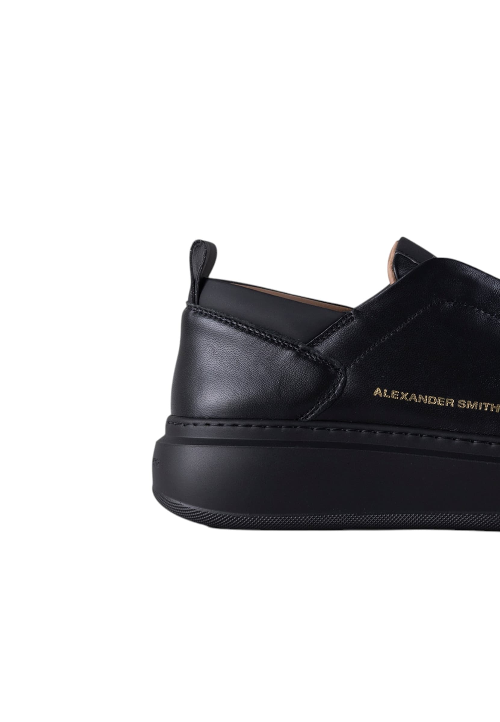 ALEXANDER SMITH asbcwlm-2383-tbk Alexander Smith Uomo Pelle Nero - 3