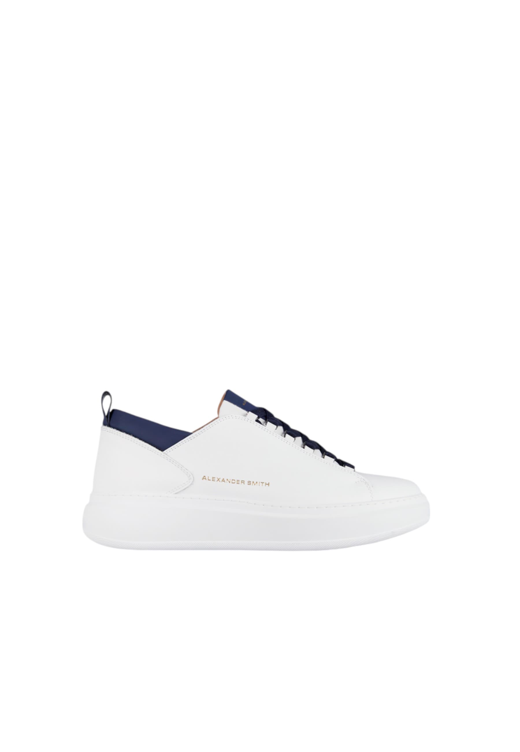 ALEXANDER SMITH asbcwym-2264-wbl Alexander Smith Uomo Pelle Blu - 6