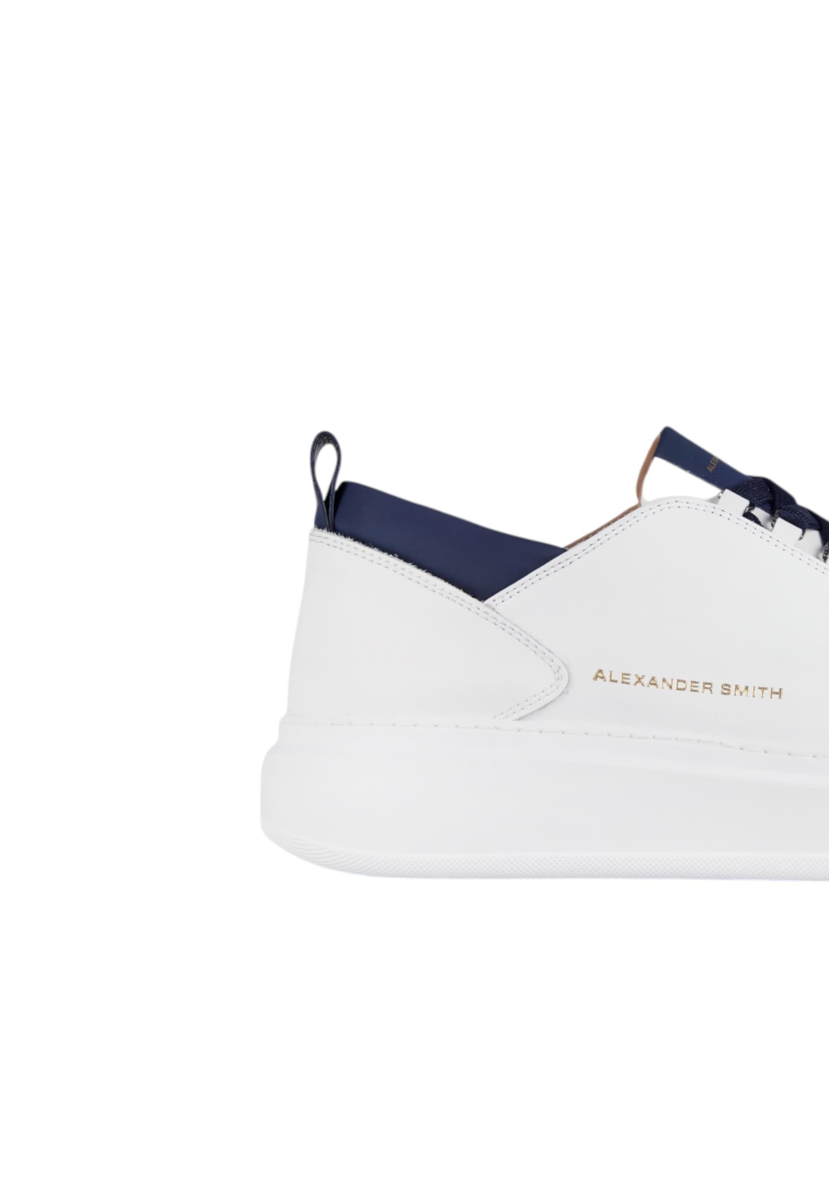 ALEXANDER SMITH asbcwym-2264-wbl Alexander Smith Uomo Pelle Blu - 3