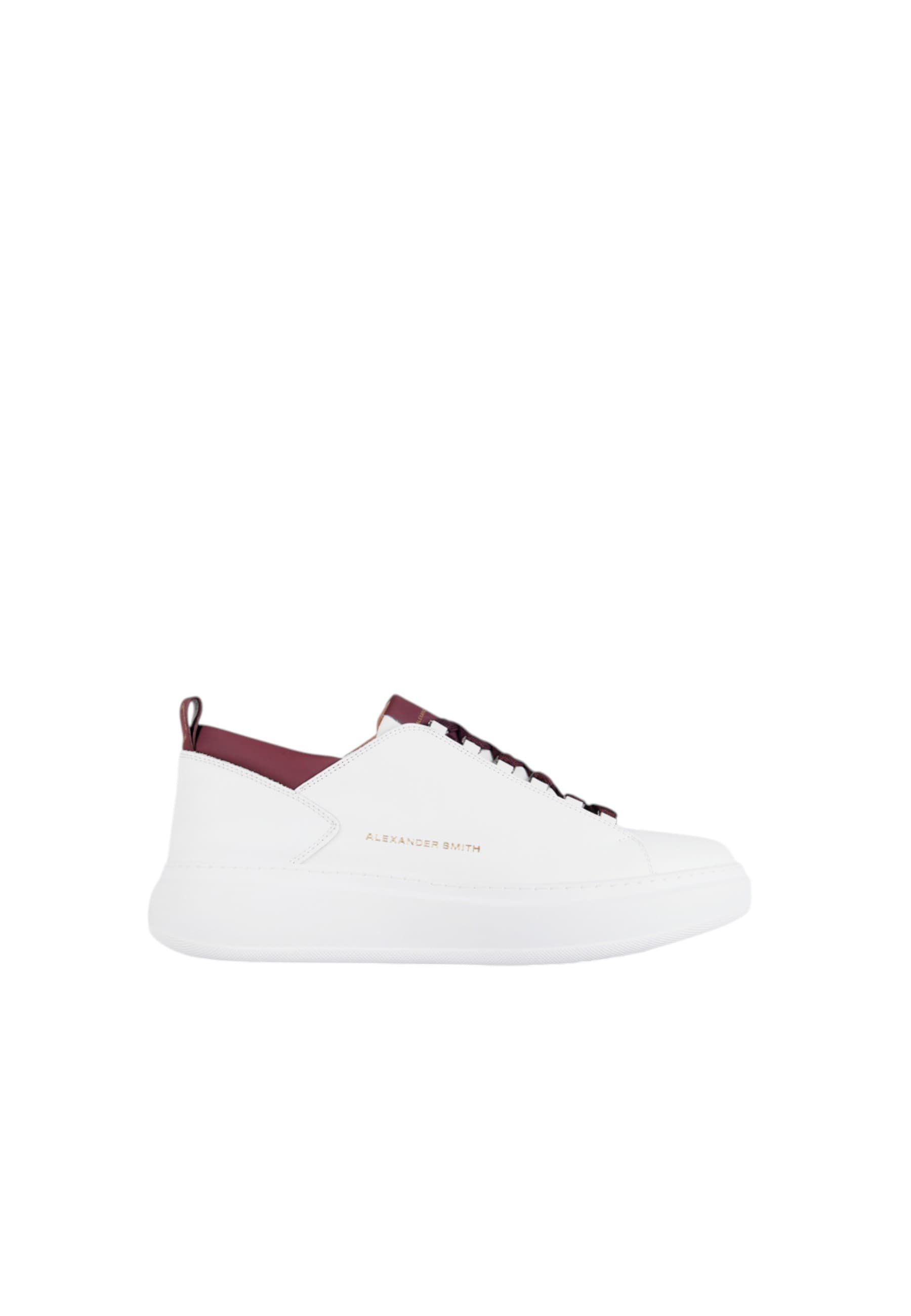 ALEXANDER SMITH asbcwym-2264-wdx Alexander Smith Uomo Pelle Bianco - 6