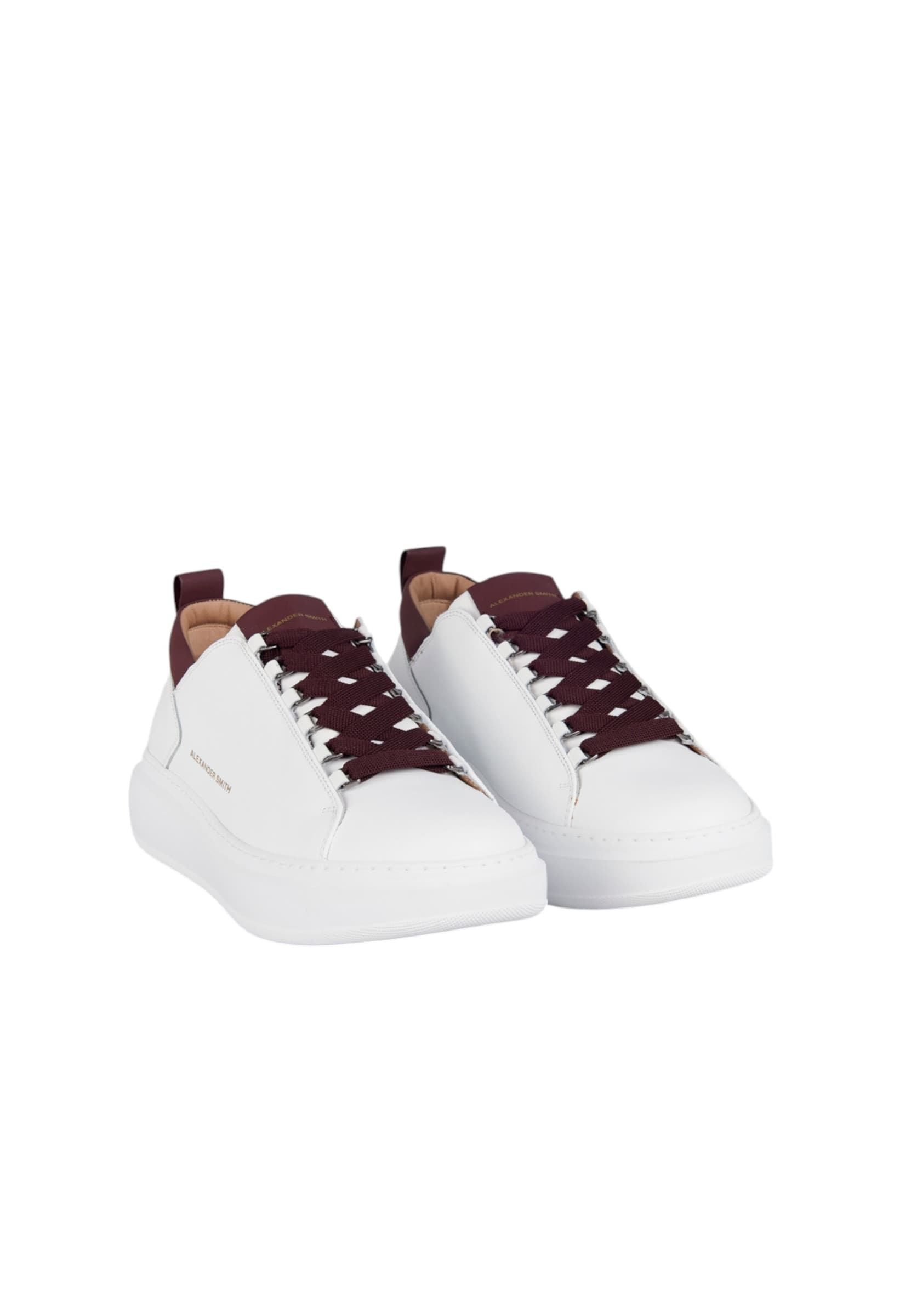 ALEXANDER SMITH asbcwym-2264-wdx Alexander Smith Uomo Pelle Bianco - 2