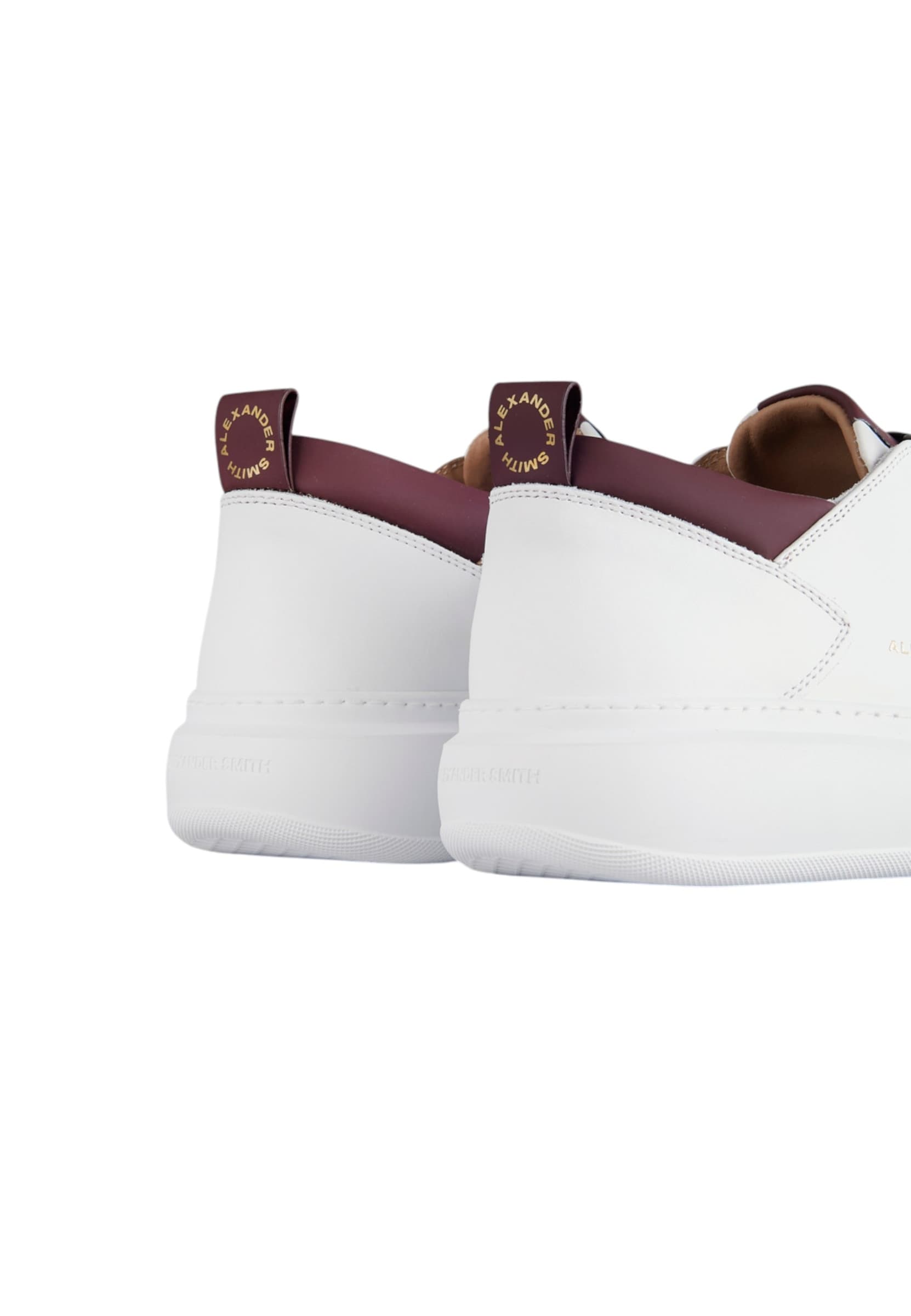 ALEXANDER SMITH asbcwym-2264-wdx Alexander Smith Uomo Pelle Bianco - 4