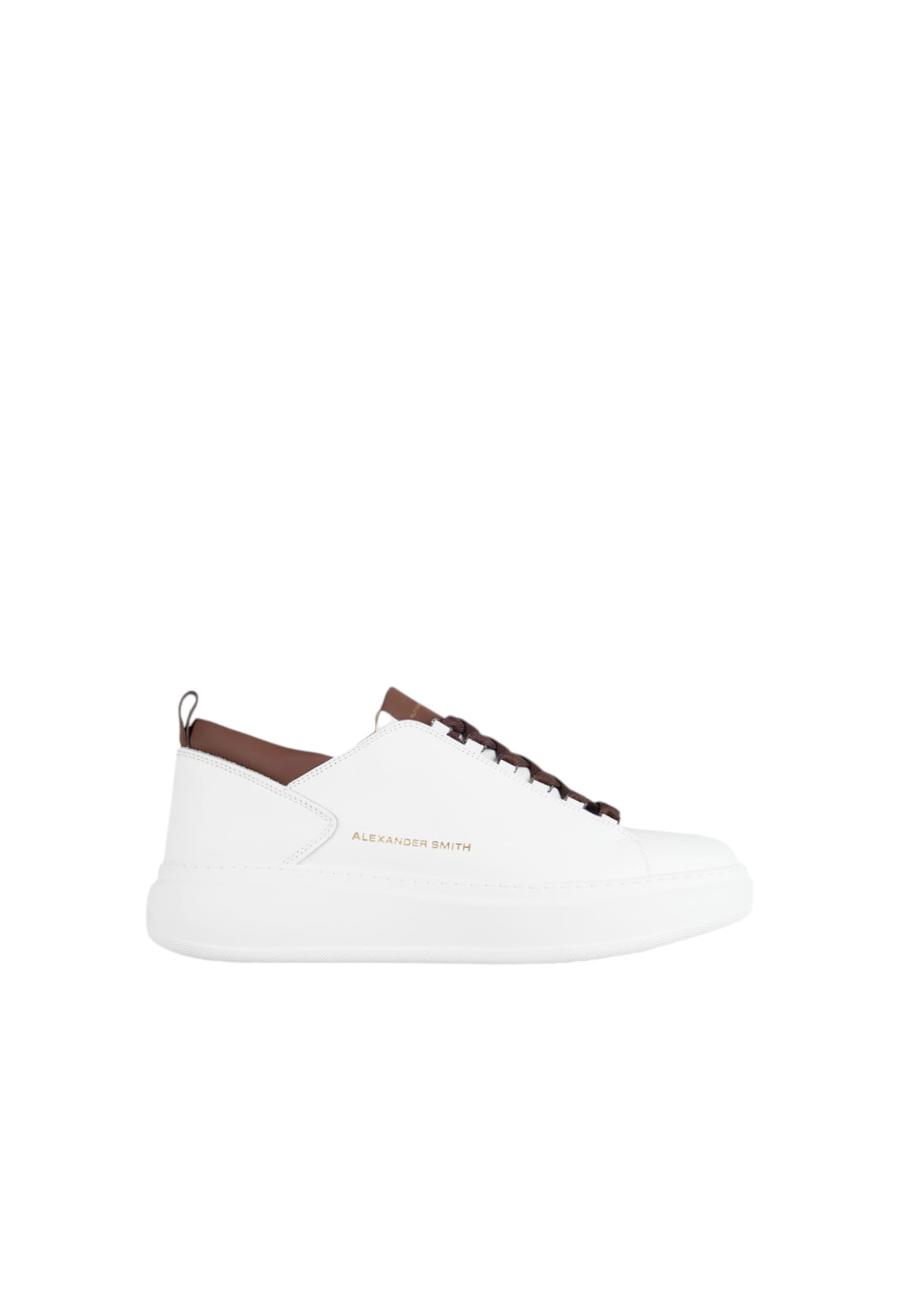ALEXANDER SMITH asbcwym-2264-wbo Alexander Smith Uomo Pelle Bianco - 6