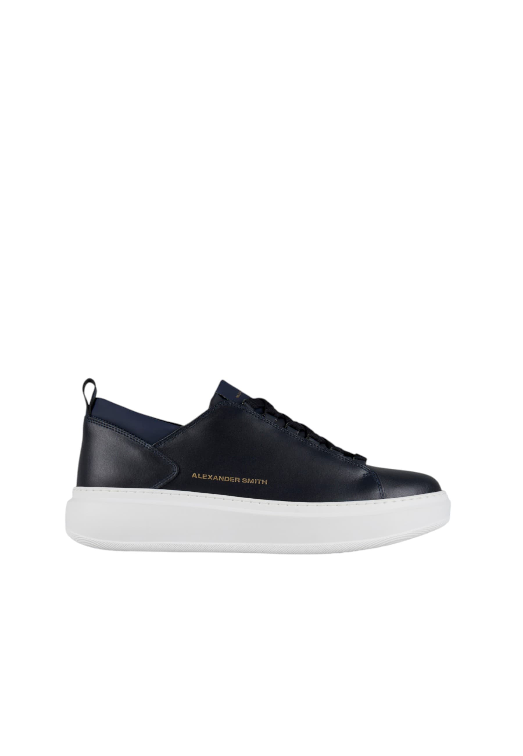 ALEXANDER SMITH asbcwym-2264-ble Alexander Smith Uomo Pelle Blu - 6
