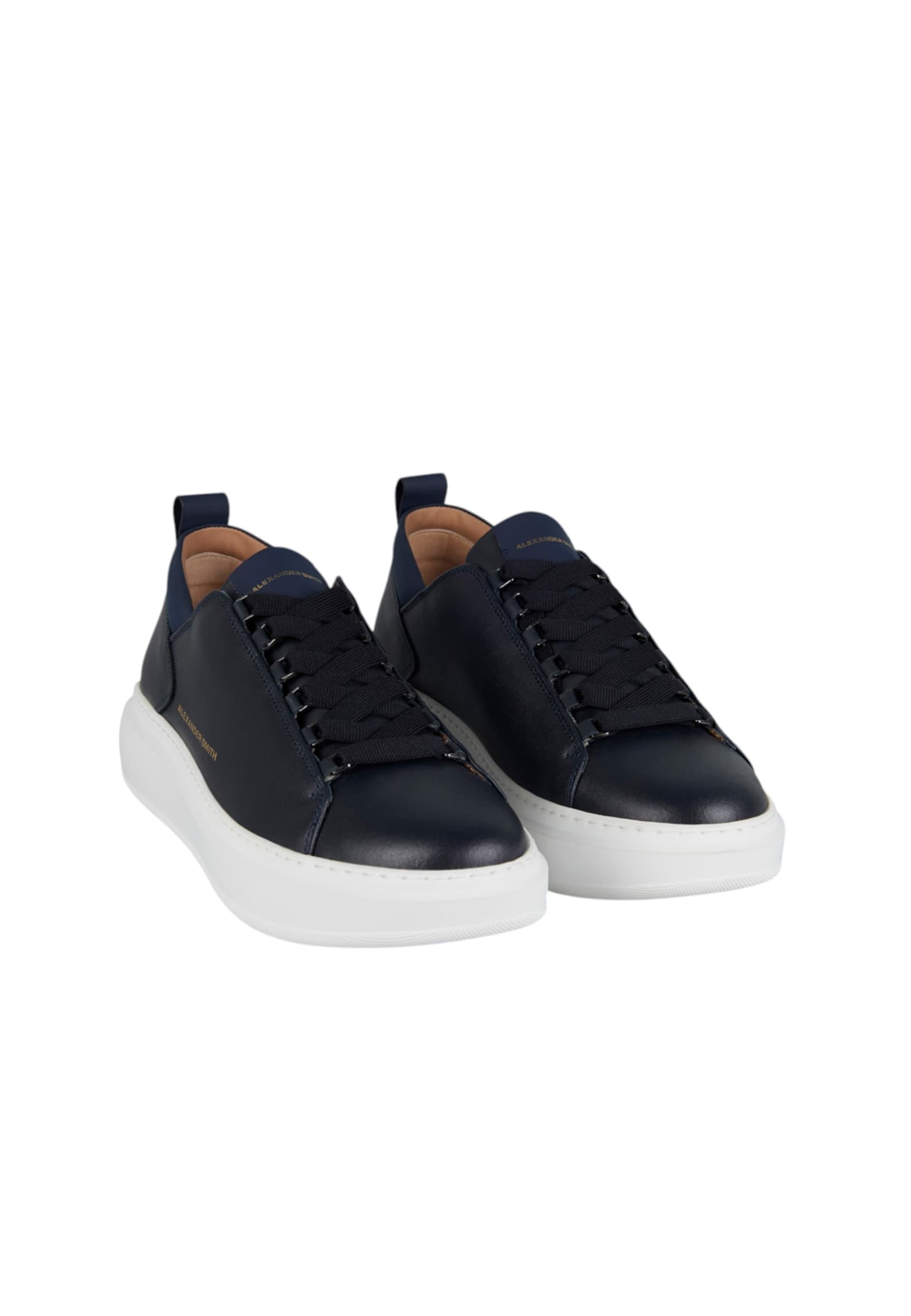 ALEXANDER SMITH asbcwym-2264-ble Alexander Smith Uomo Pelle Blu - 2