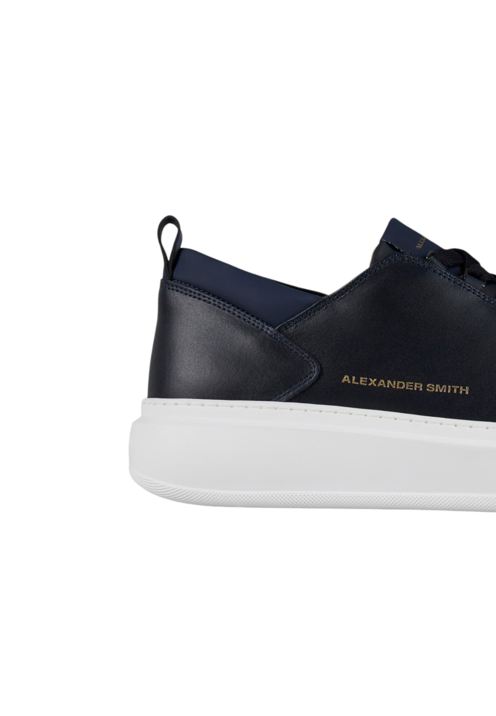 ALEXANDER SMITH asbcwym-2264-ble Alexander Smith Uomo Pelle Blu - 3