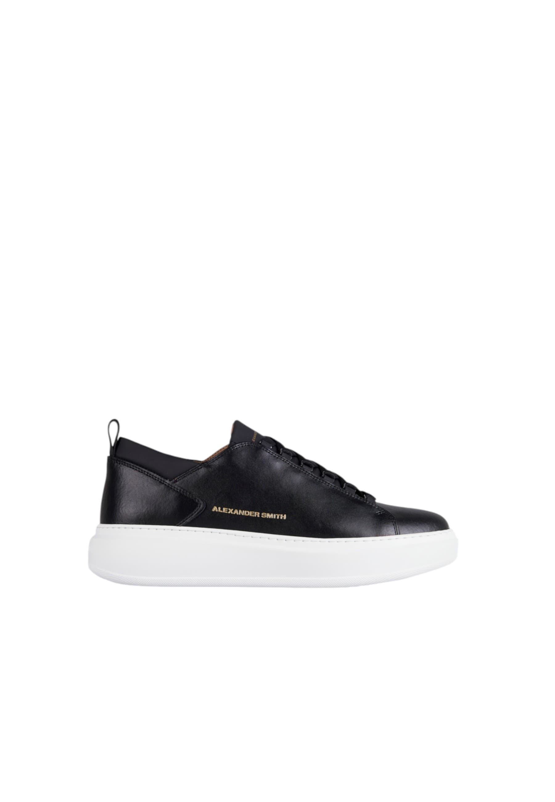 ALEXANDER SMITH asbcwym-2264-blk Alexander Smith Uomo Pelle Nero - 6