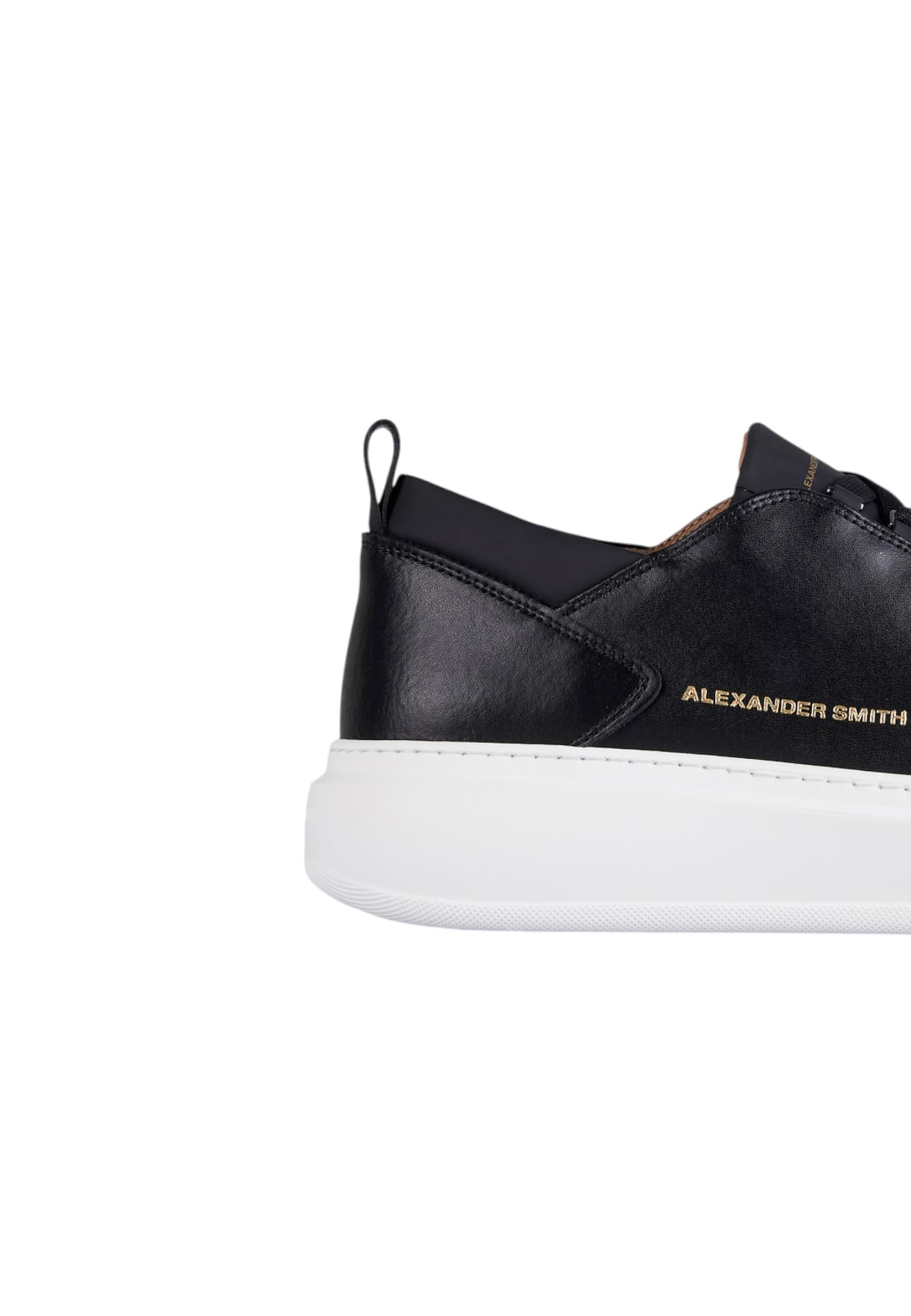 ALEXANDER SMITH asbcwym-2264-blk Alexander Smith Uomo Pelle Nero - 3