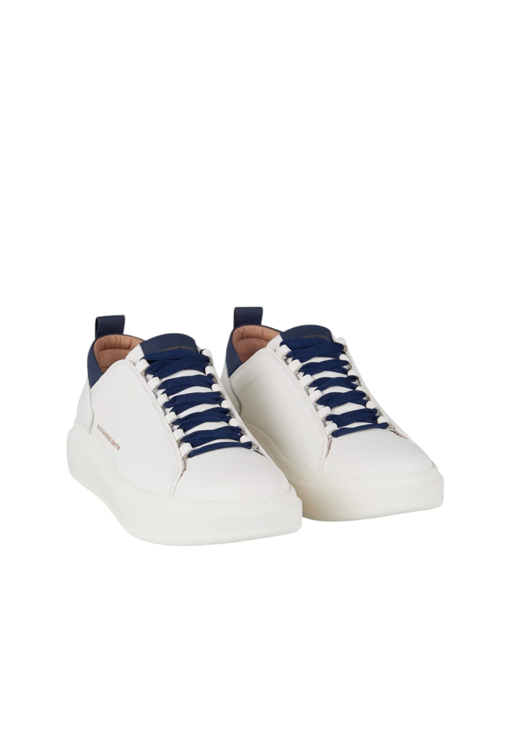 ALEXANDER SMITH asbcwym-2267-wbl Alexander Smith Uomo Pelle Bianco - 2