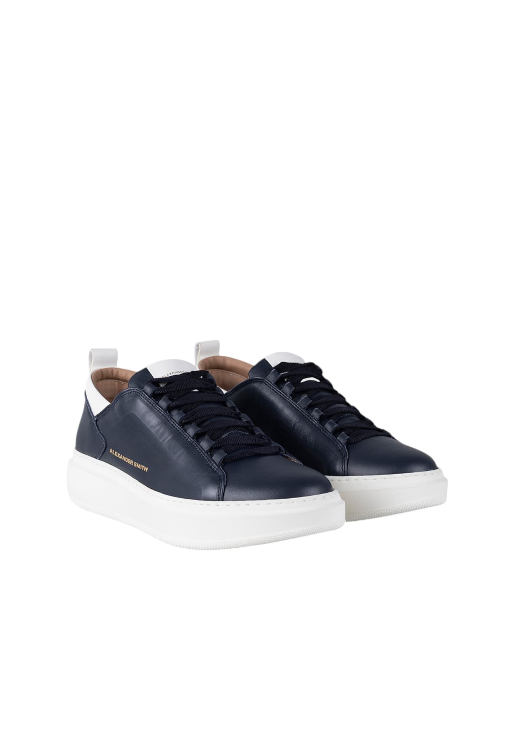 ALEXANDER SMITH asbcwym-2267-lwt Alexander Smith Uomo Pelle Blu - 2