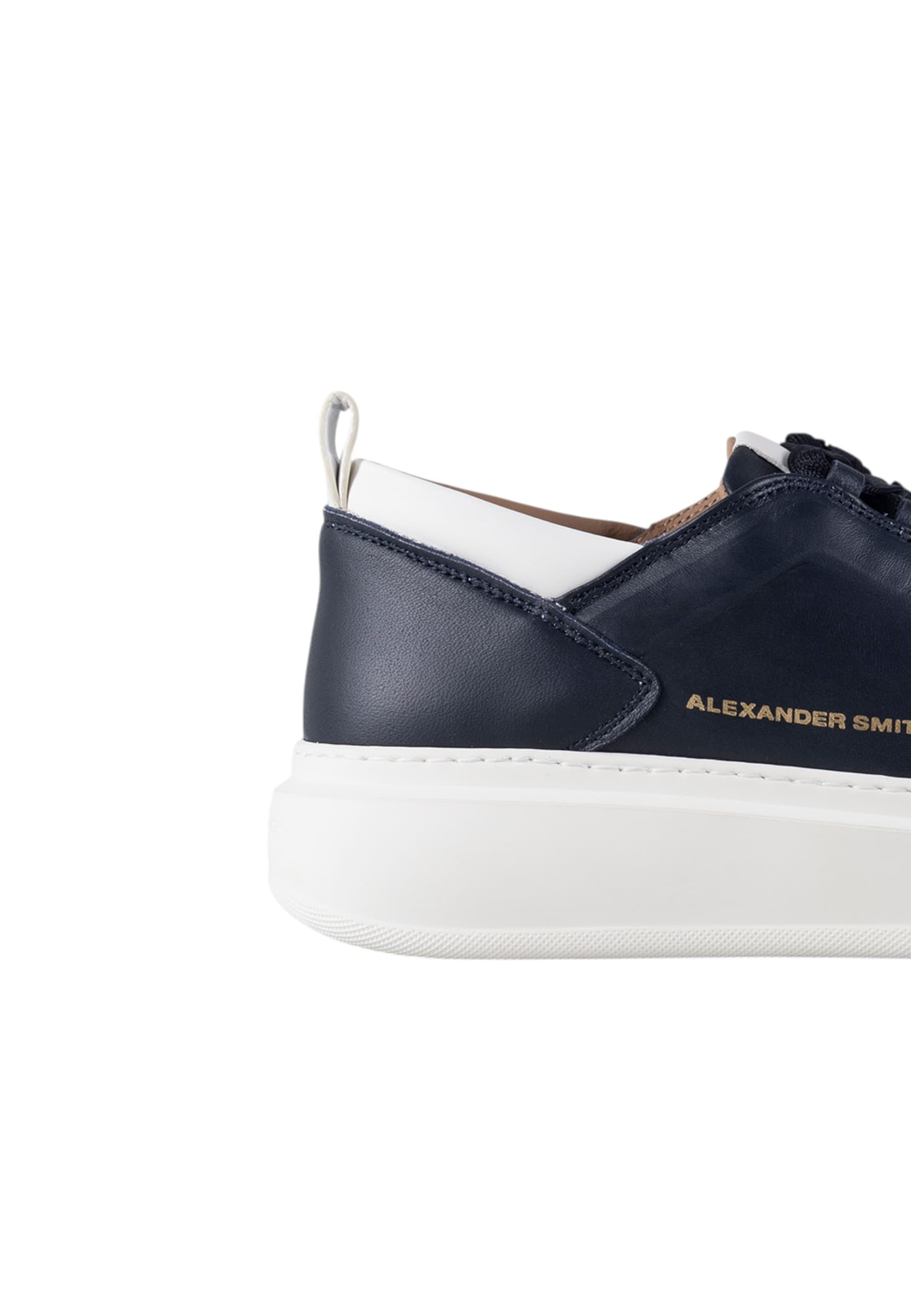ALEXANDER SMITH asbcwym-2267-lwt Alexander Smith Uomo Pelle Blu - 3