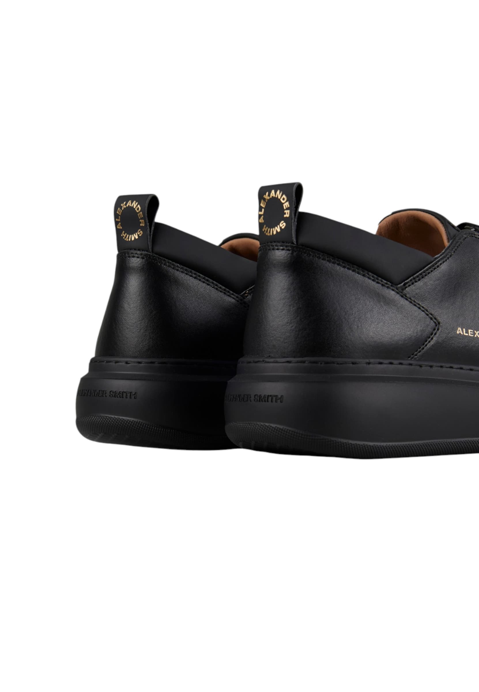 ALEXANDER SMITH asbcwym-2263-tbk Alexander Smith Uomo Pelle Nero - 4