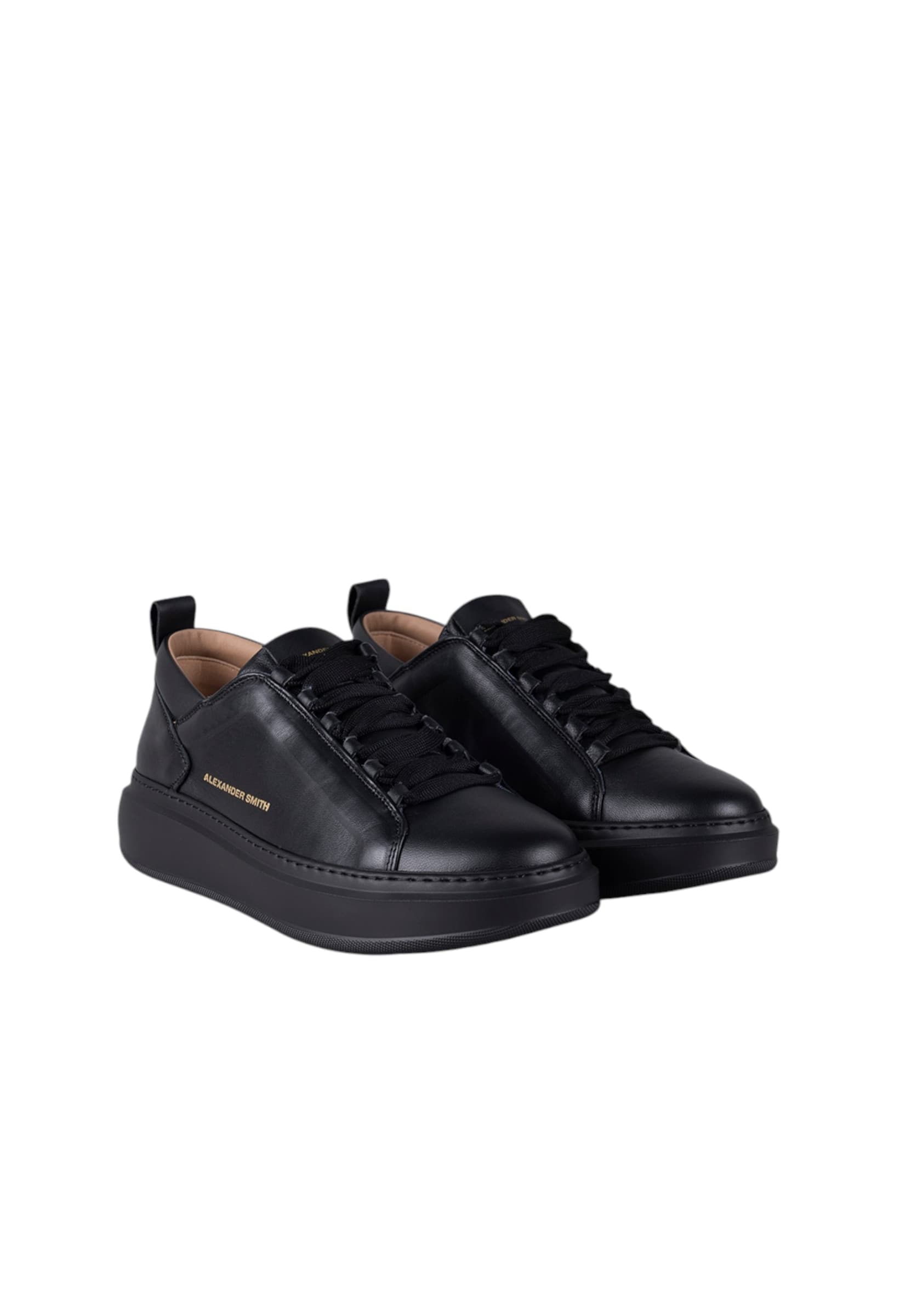 ALEXANDER SMITH asbcwym-2266-tbk Alexander Smith Uomo Pelle Nero - 2