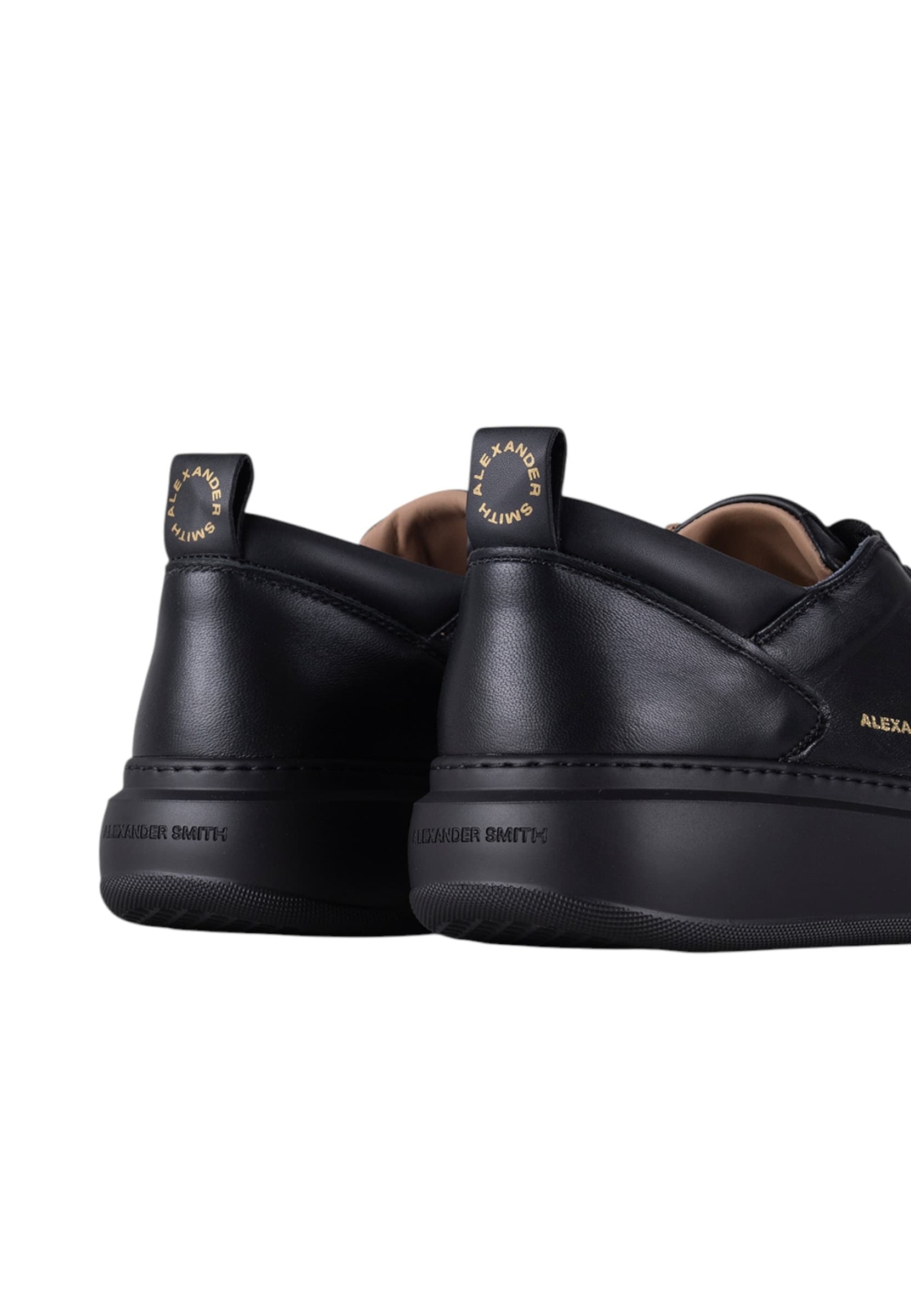 ALEXANDER SMITH asbcwym-2266-tbk Alexander Smith Uomo Pelle Nero - 4