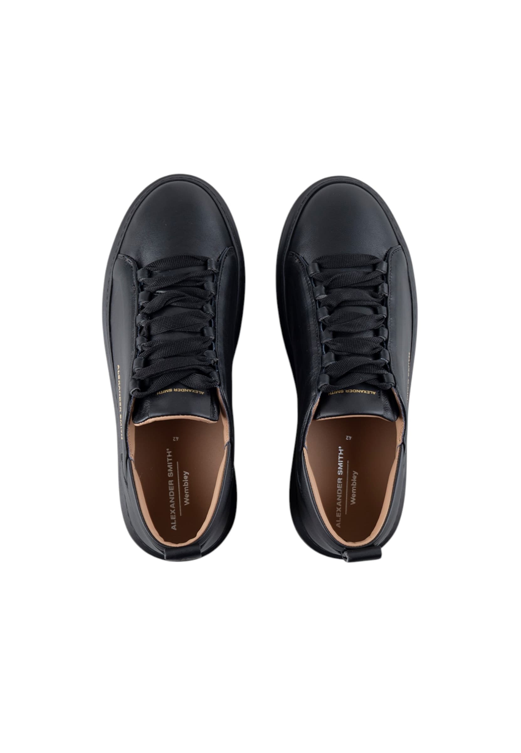 ALEXANDER SMITH asbcwym-2266-tbk Alexander Smith Uomo Pelle Nero - 5