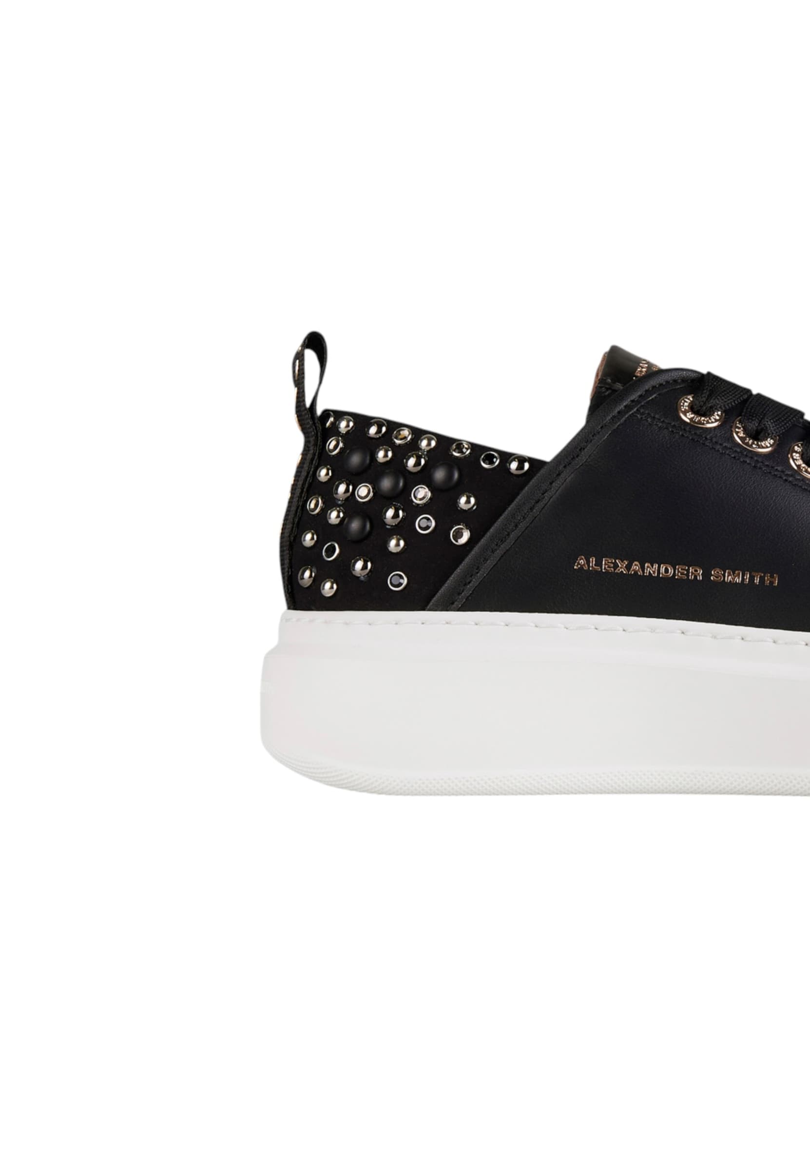 ALEXANDER SMITH asbcwyw-0088-blk Alexander Smith Donna Pelle Nero - 3