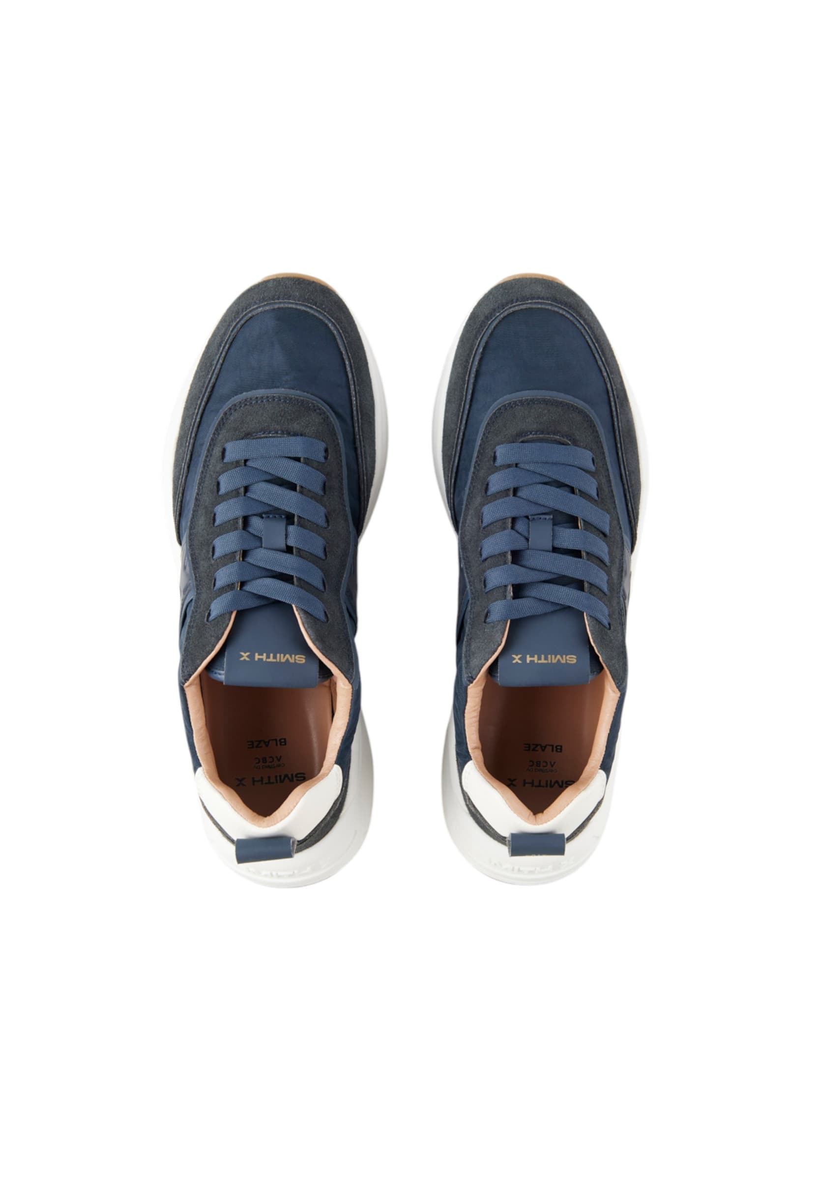 ALEXANDER SMITH sxbcbzm-7862-ble Alexander Smith Uomo Pelle Blu - 5