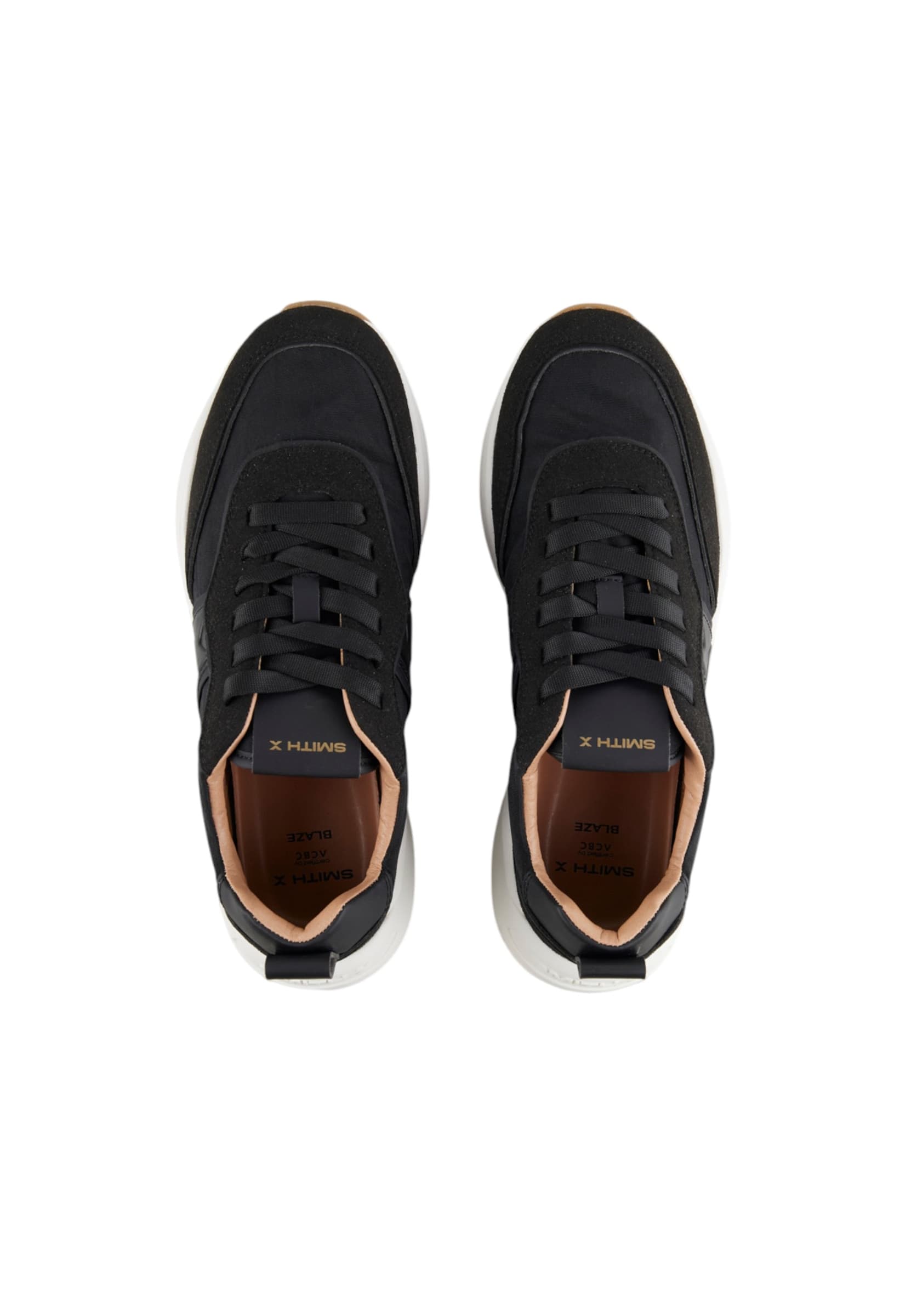 ALEXANDER SMITH sxbcbzm-7862-blk Alexander Smith Uomo Pelle Nero - 5