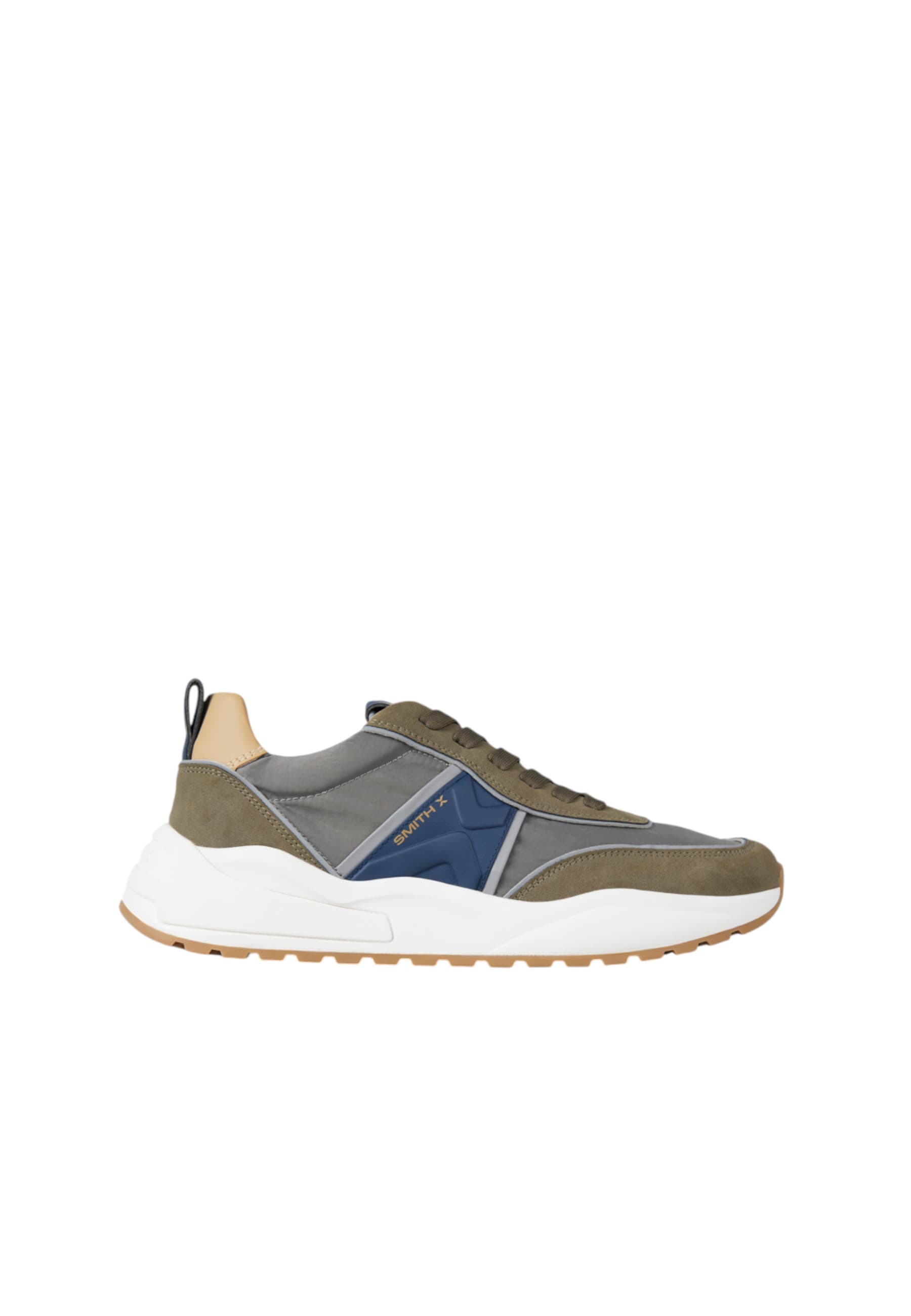 ALEXANDER SMITH sxbcbzm-7863-oly Alexander Smith Uomo Pelle Verde - 6