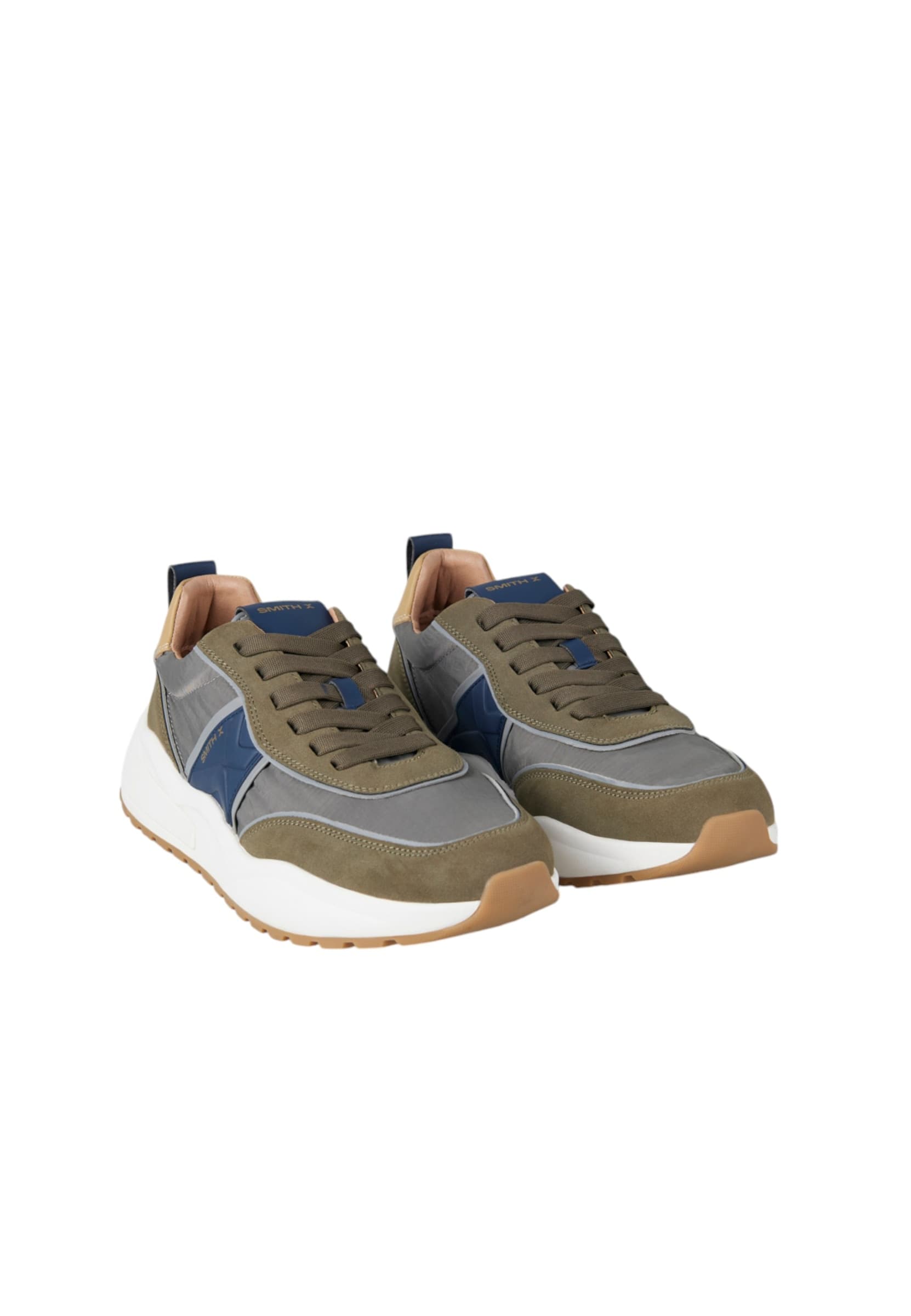 ALEXANDER SMITH sxbcbzm-7863-oly Alexander Smith Uomo Pelle Verde - 2
