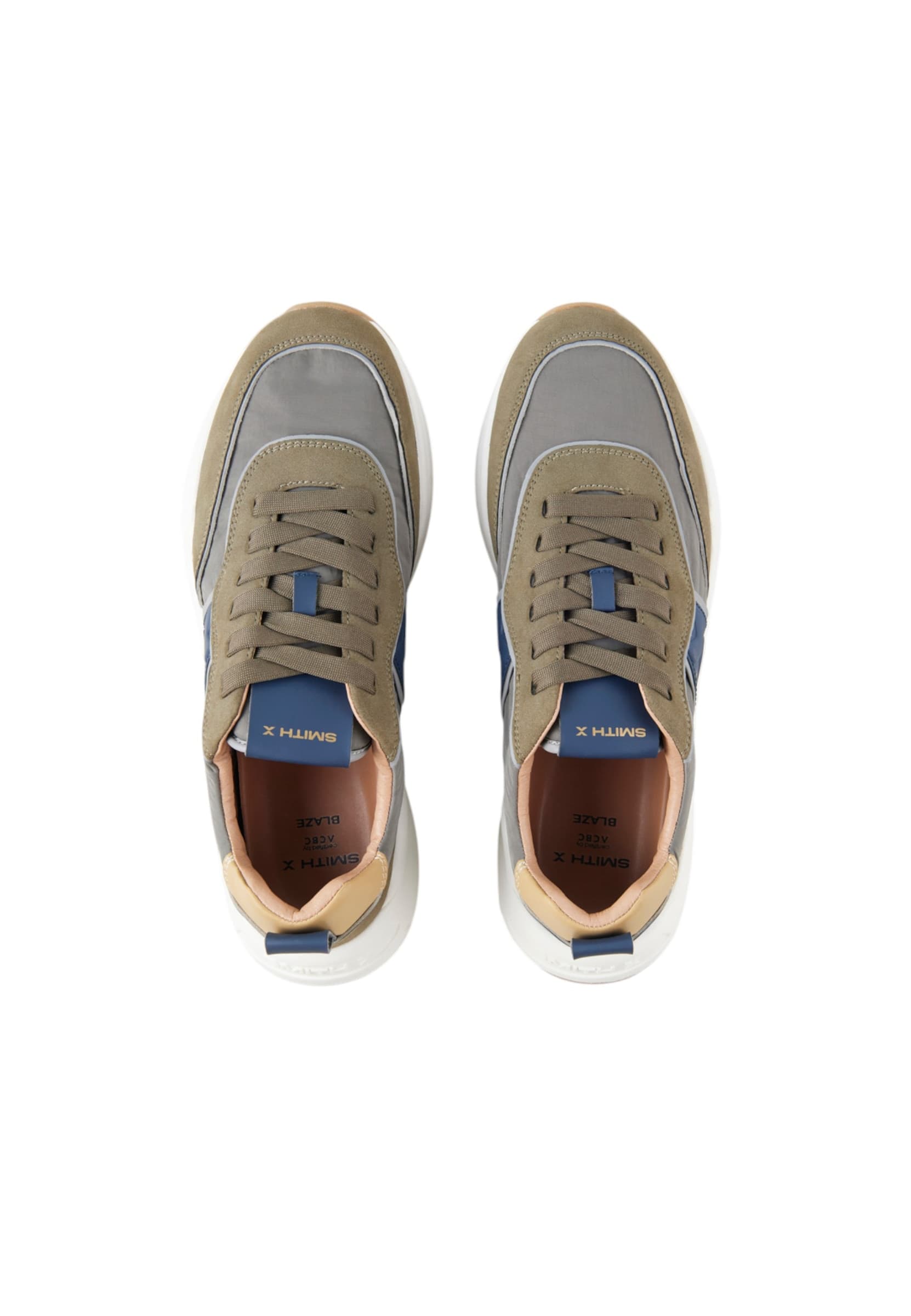 ALEXANDER SMITH sxbcbzm-7863-oly Alexander Smith Uomo Pelle Verde - 5