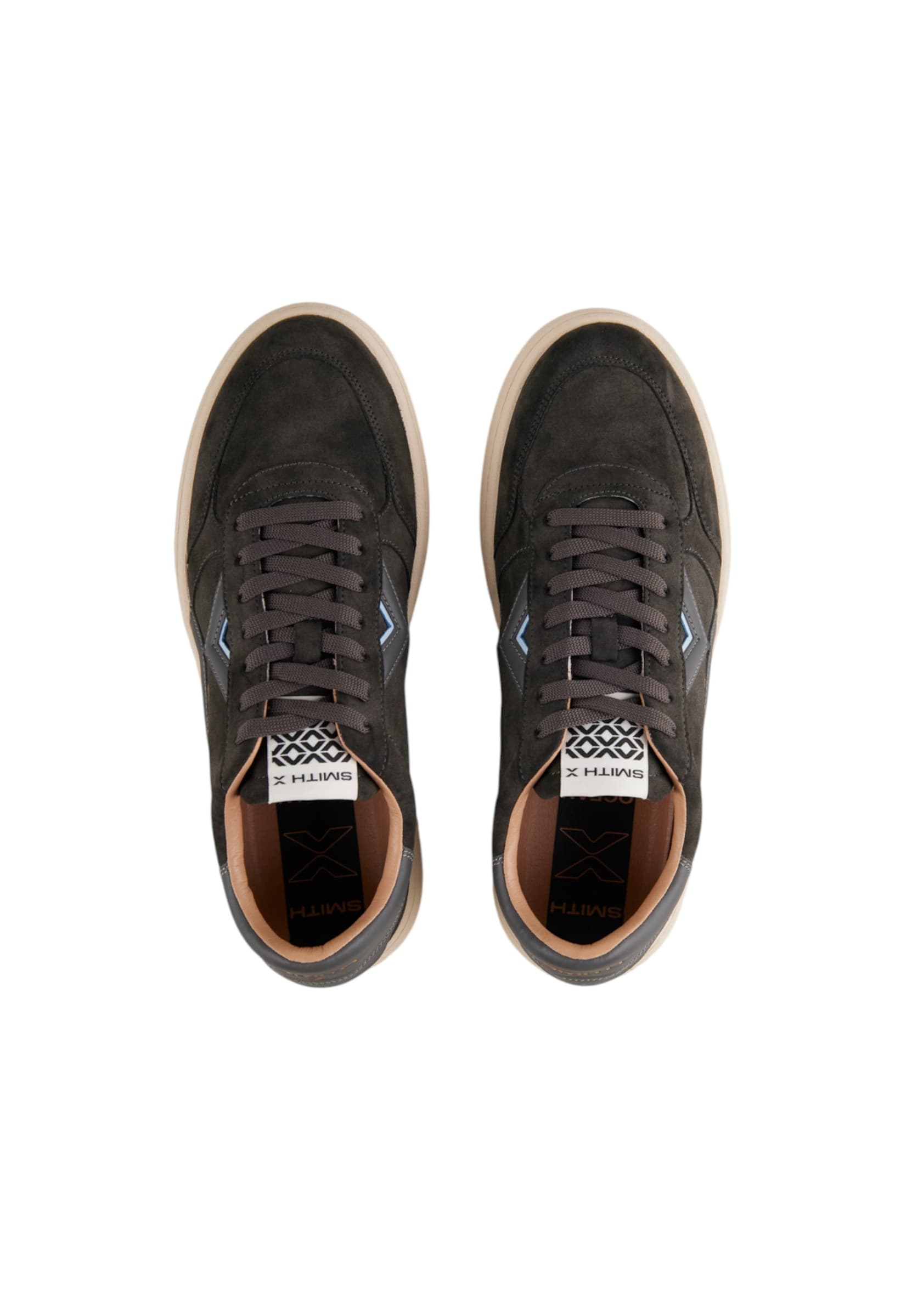 ALEXANDER SMITH sxbcocm-9601-dgy Alexander Smith Uomo Pelle Grigio - 5