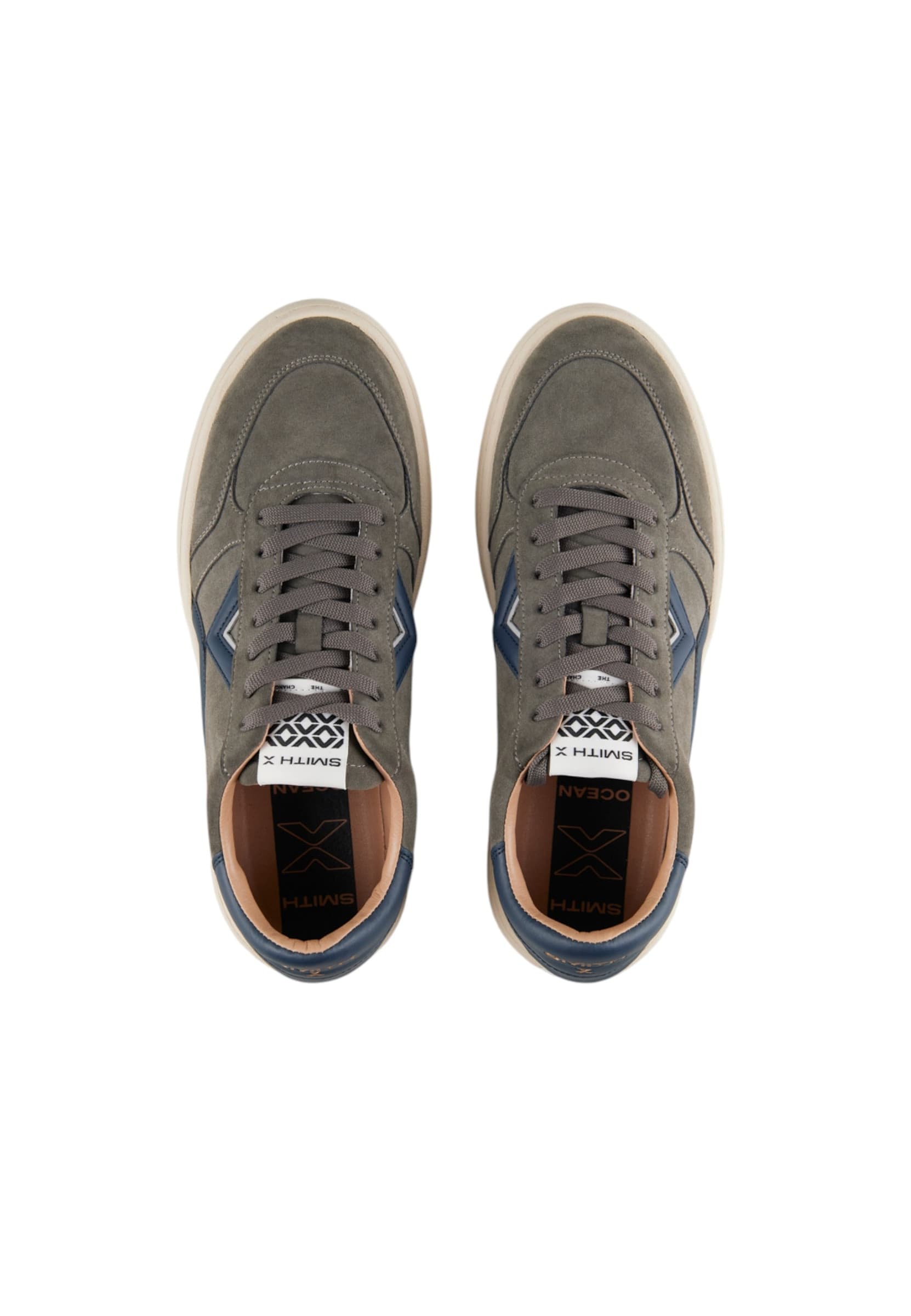 ALEXANDER SMITH sxbcocm-9601-gbl Alexander Smith Uomo Pelle Grigio - 5