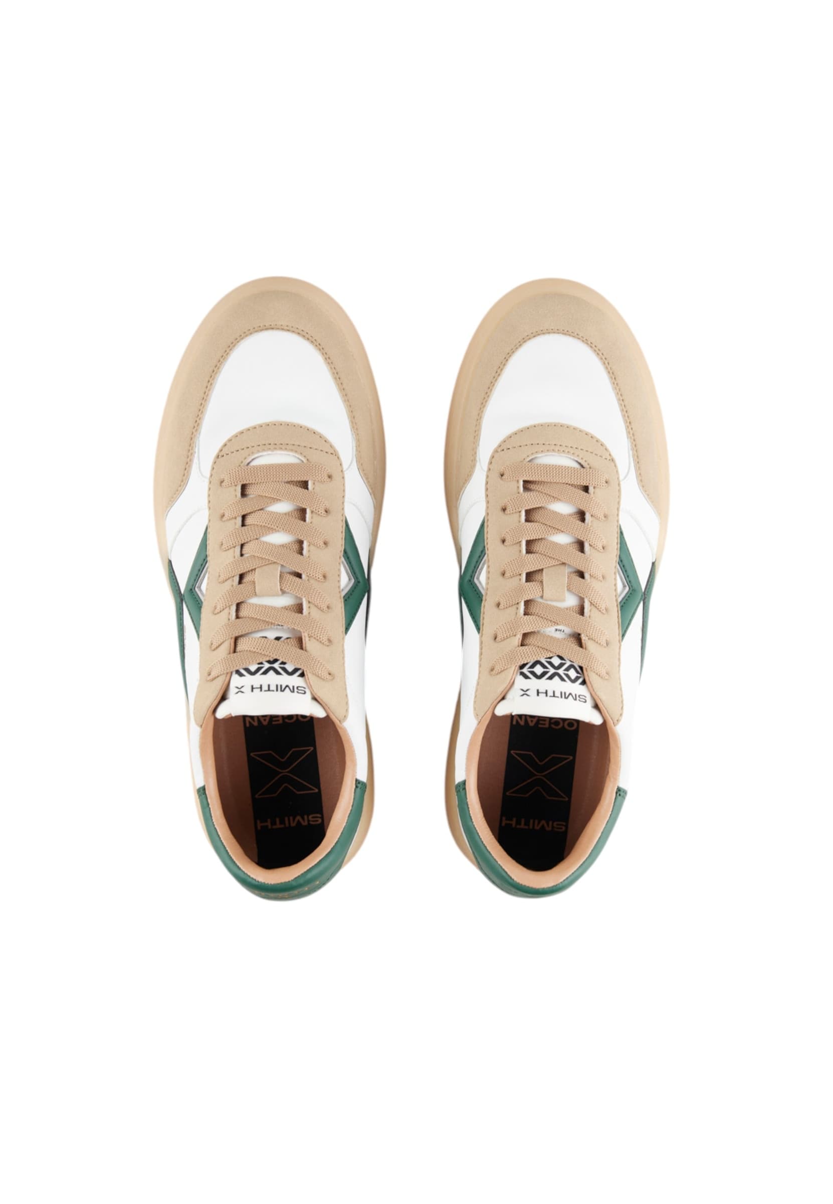 ALEXANDER SMITH sxbcocm-9602-wgn Alexander Smith Uomo Pelle Bianco - 5