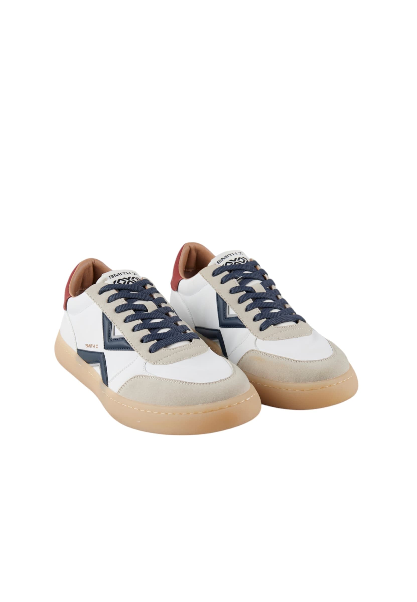 ALEXANDER SMITH sxbcocm-9602-wrd Alexander Smith Uomo Pelle Bianco - 2
