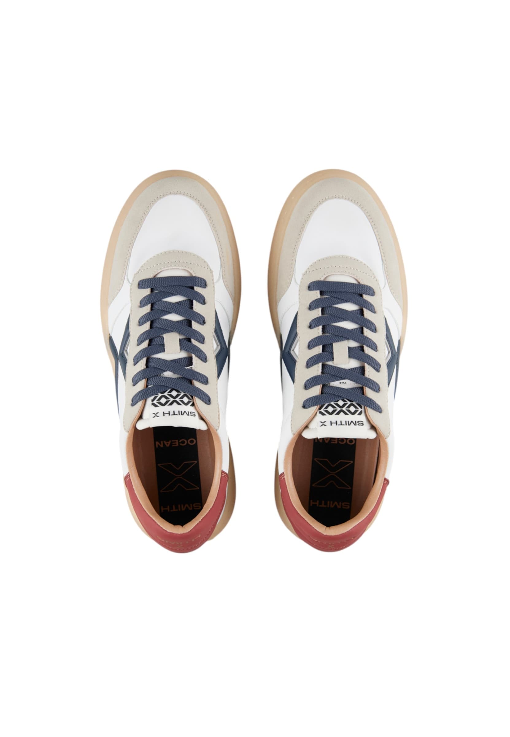ALEXANDER SMITH sxbcocm-9602-wrd Alexander Smith Uomo Pelle Bianco - 5