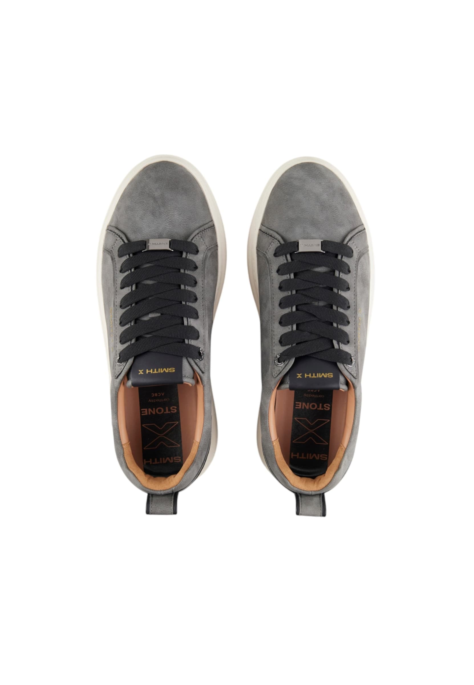 ALEXANDER SMITH sxbcstm-7008-dyb Alexander Smith Uomo Pelle Grigio - 5