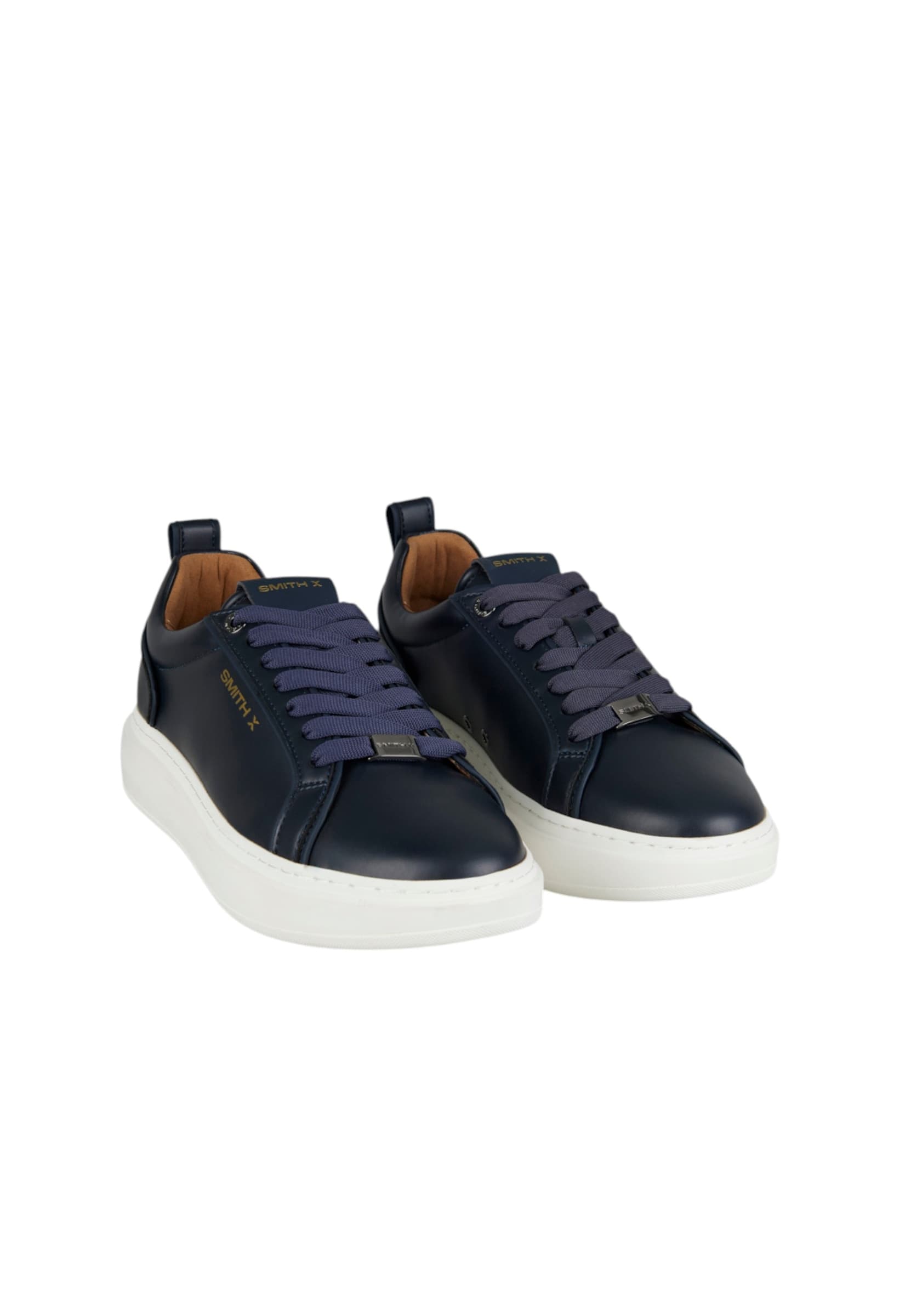 ALEXANDER SMITH sxbcstm-7012-ble Alexander Smith Uomo Pelle Blu - 2