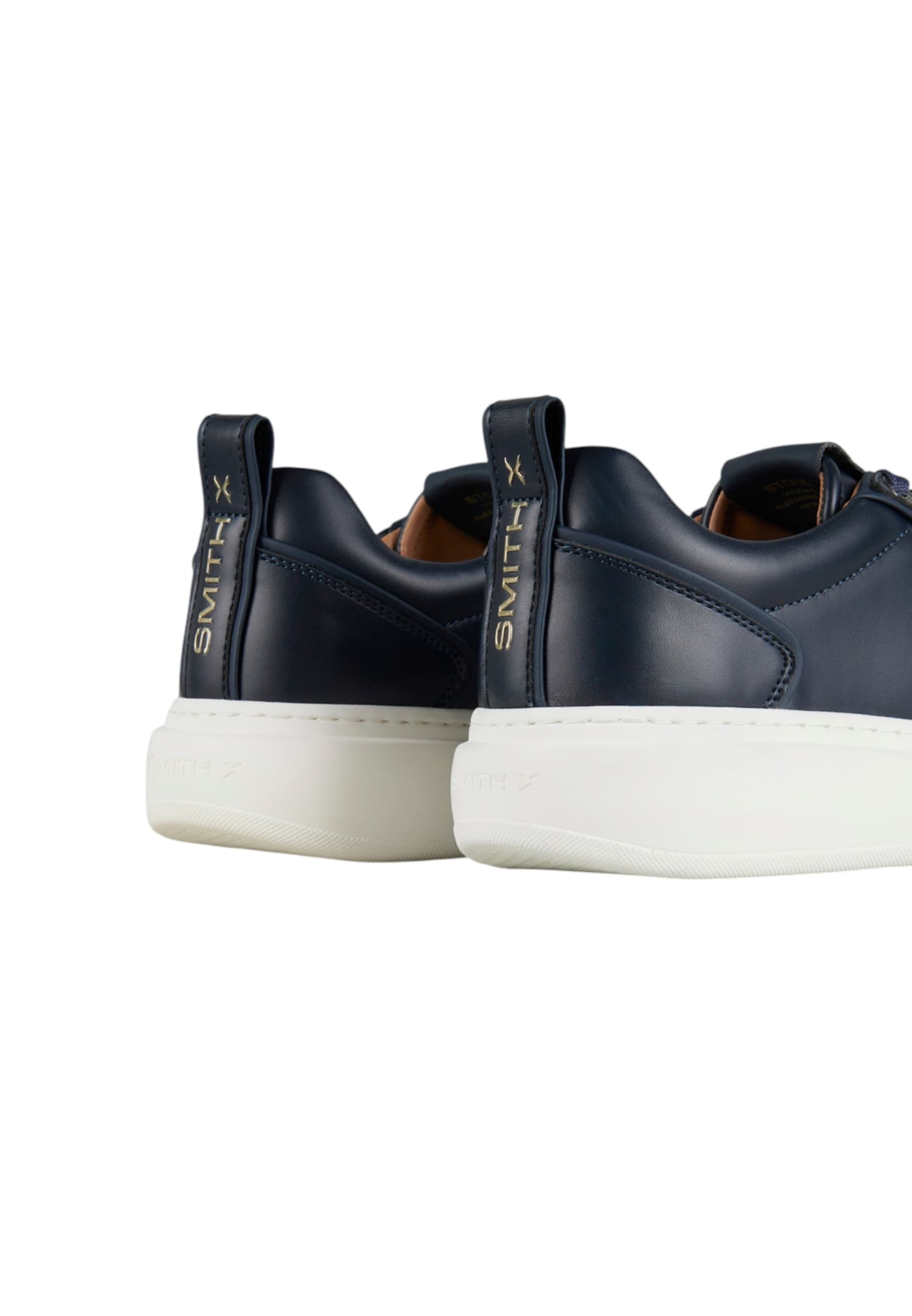 ALEXANDER SMITH sxbcstm-7012-ble Alexander Smith Uomo Pelle Blu - 4