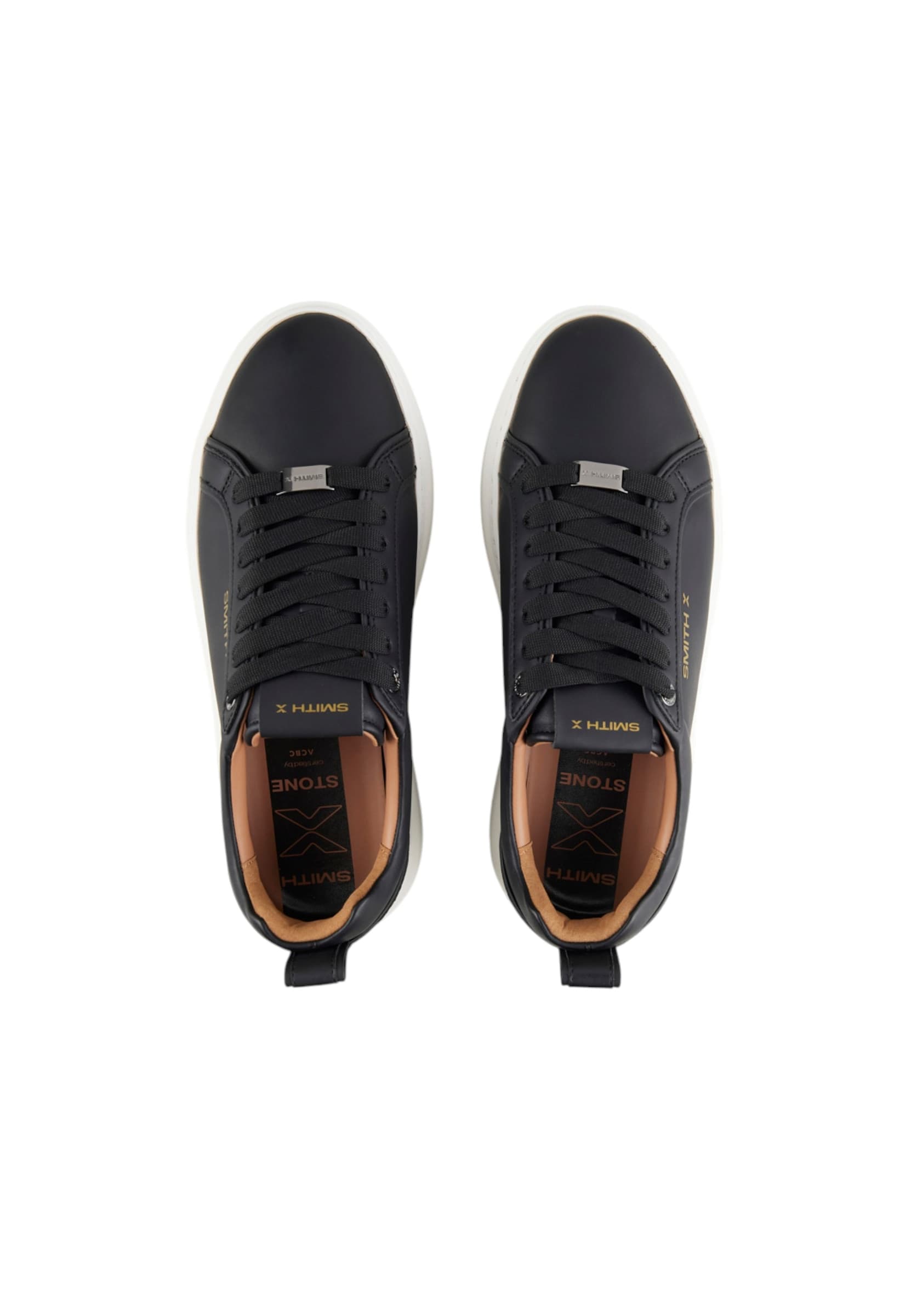 ALEXANDER SMITH sxbcstm-7012-blk Alexander Smith Uomo Pelle Nero - 5