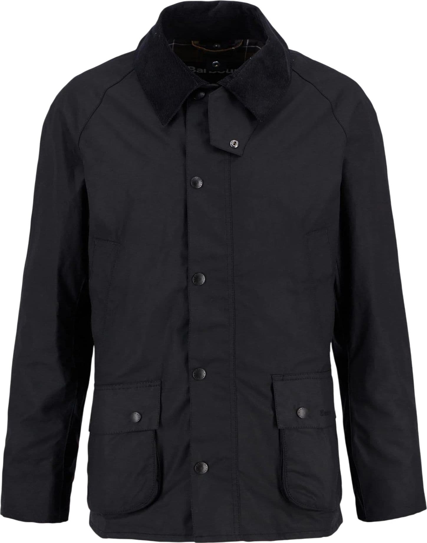 BARBOUR giacca barbour ashby wax jacket - black - 8